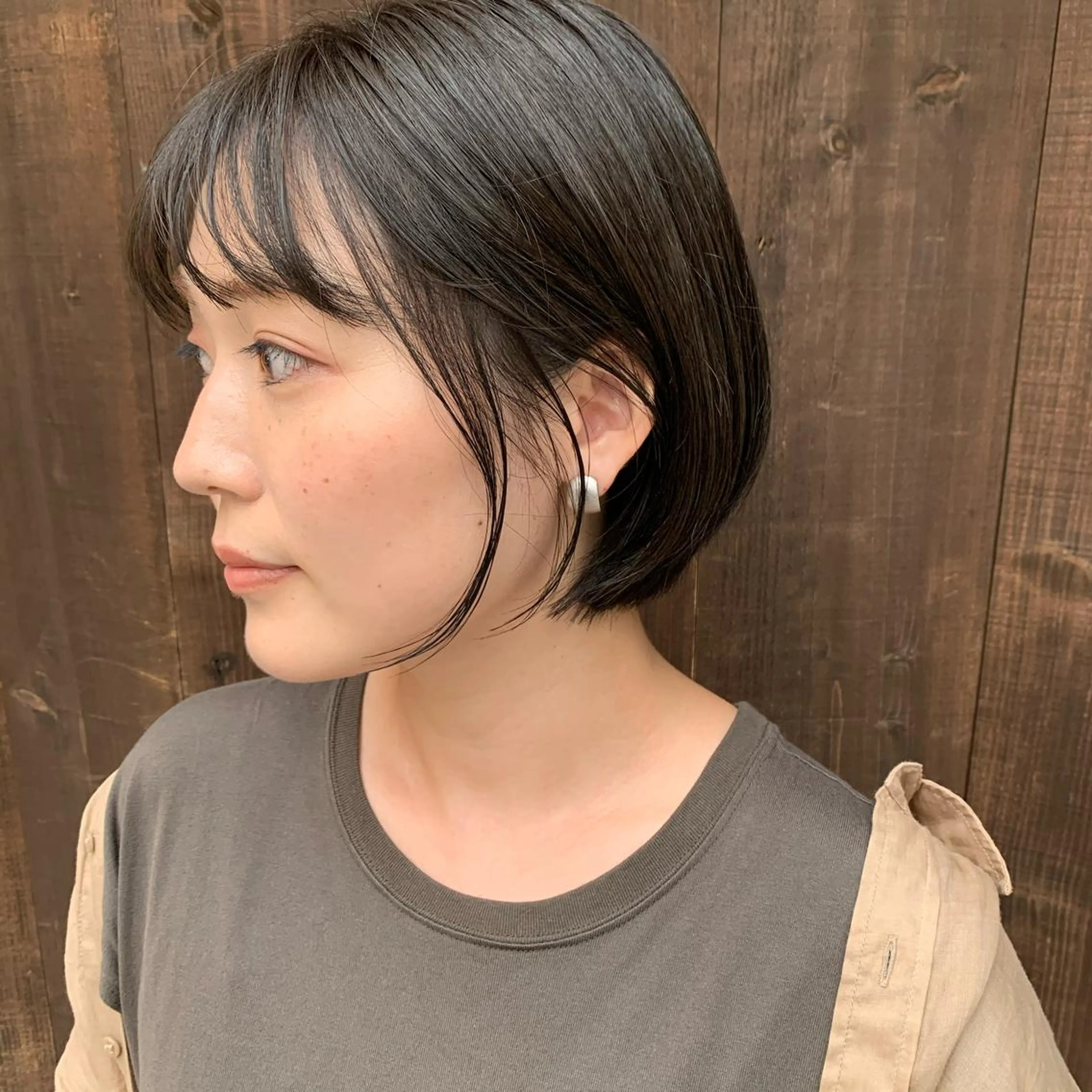 ショート ボブ カット ヘアカラー GO TODAY SHAiRE SALON所属・フリーランス　美容師 cayocoのヘアスタイル