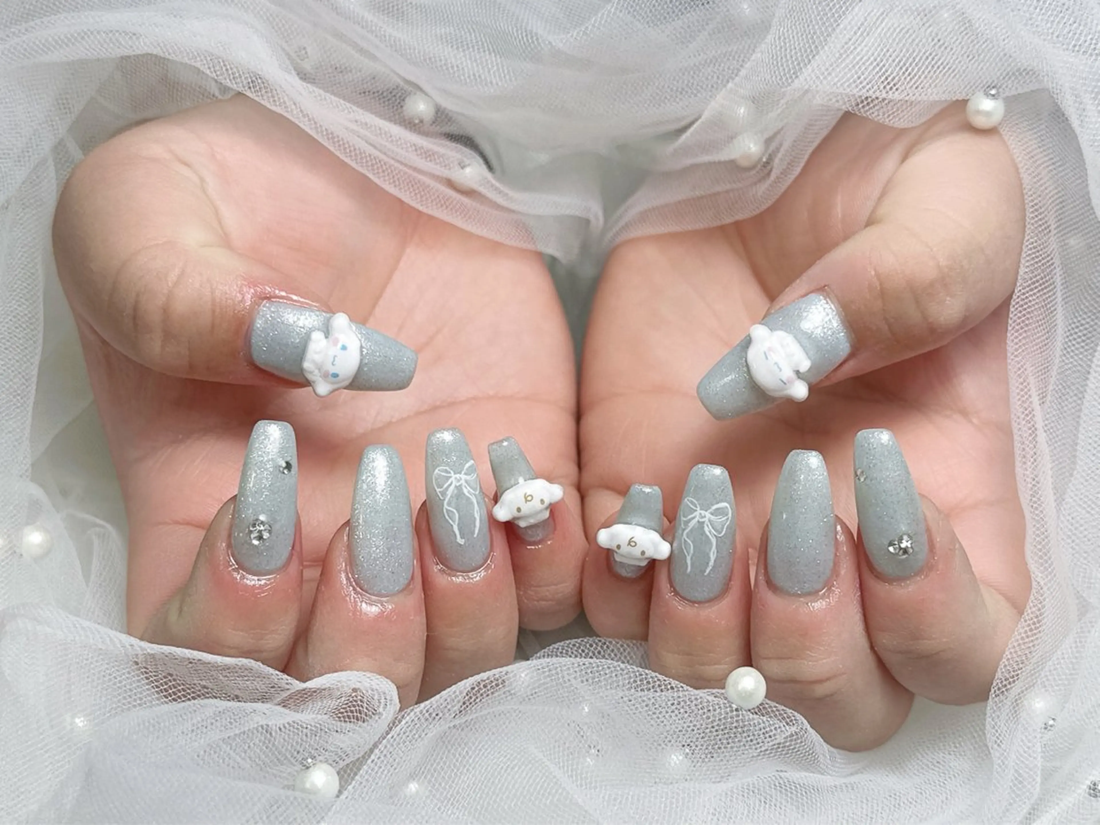 ネイル ハンドネイル 【Eclat ｴｸﾗ】nail＆beauty所属・Eclat〔ｴｸﾗ〕 MOEKA𝜗𝜚*のネイルデザイン