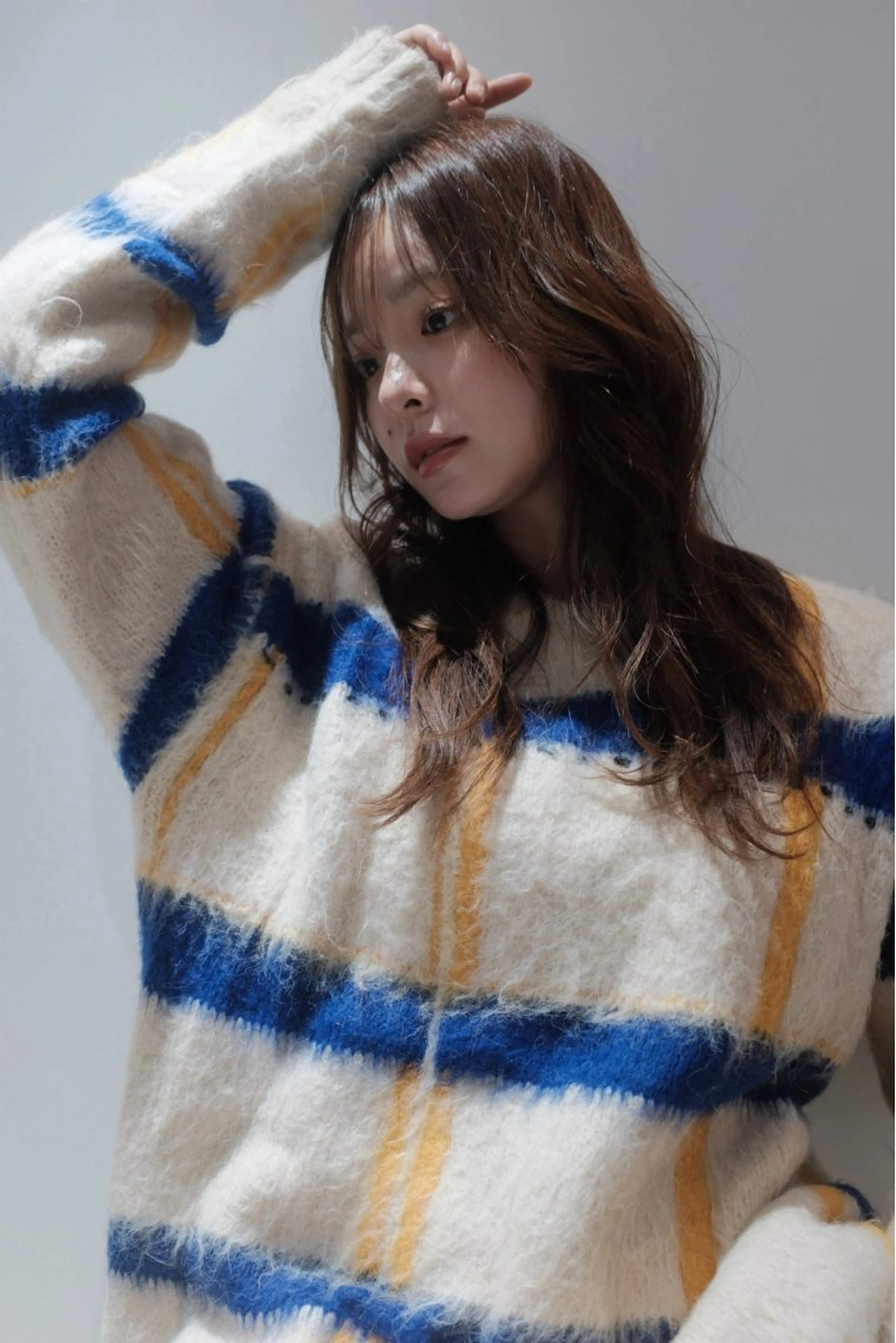 ロング カラー ヘアアレンジ カット ヘアカラー トリートメント opus 店長大和 レイヤー/赤み消しのヘアスタイル