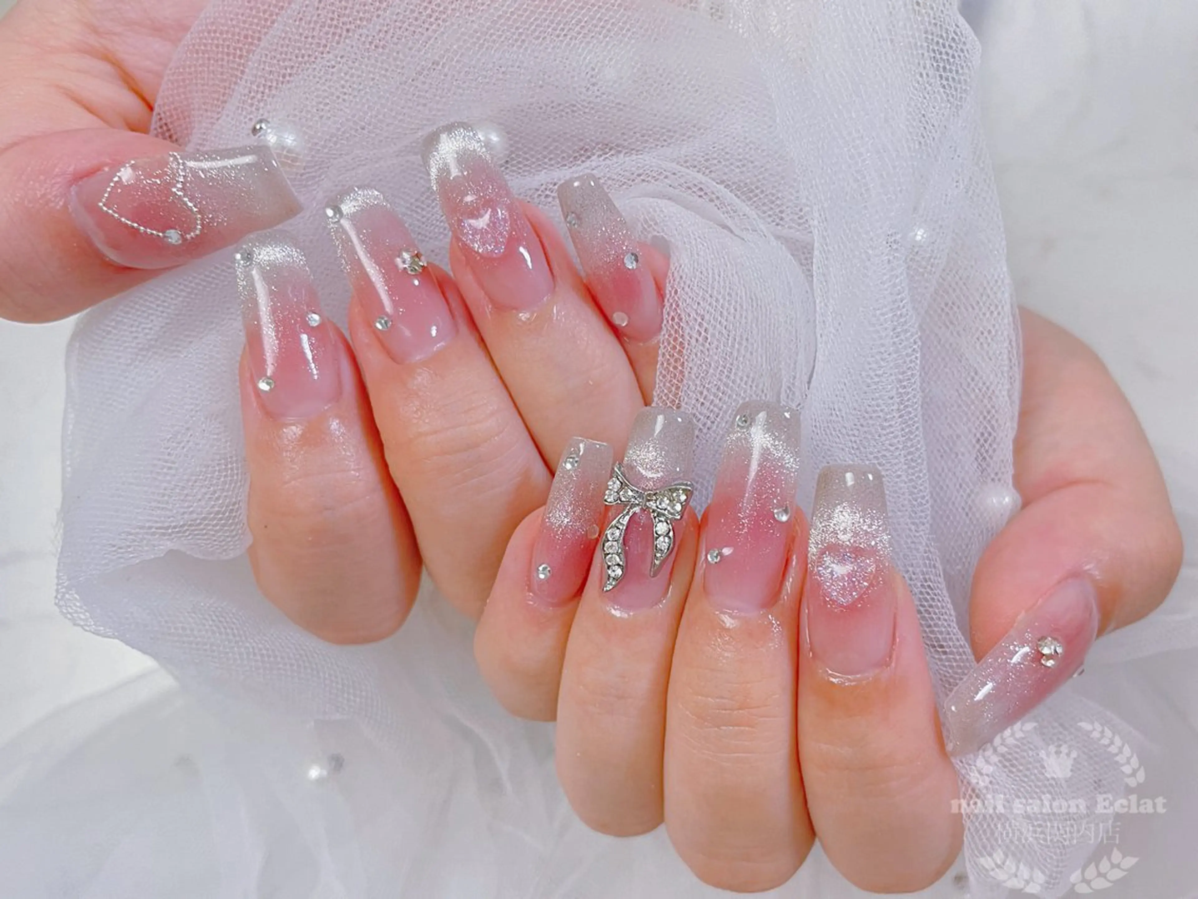 ネイル ハンドネイル ネイルサロンエクラ 🫧Shizukaのネイルデザイン