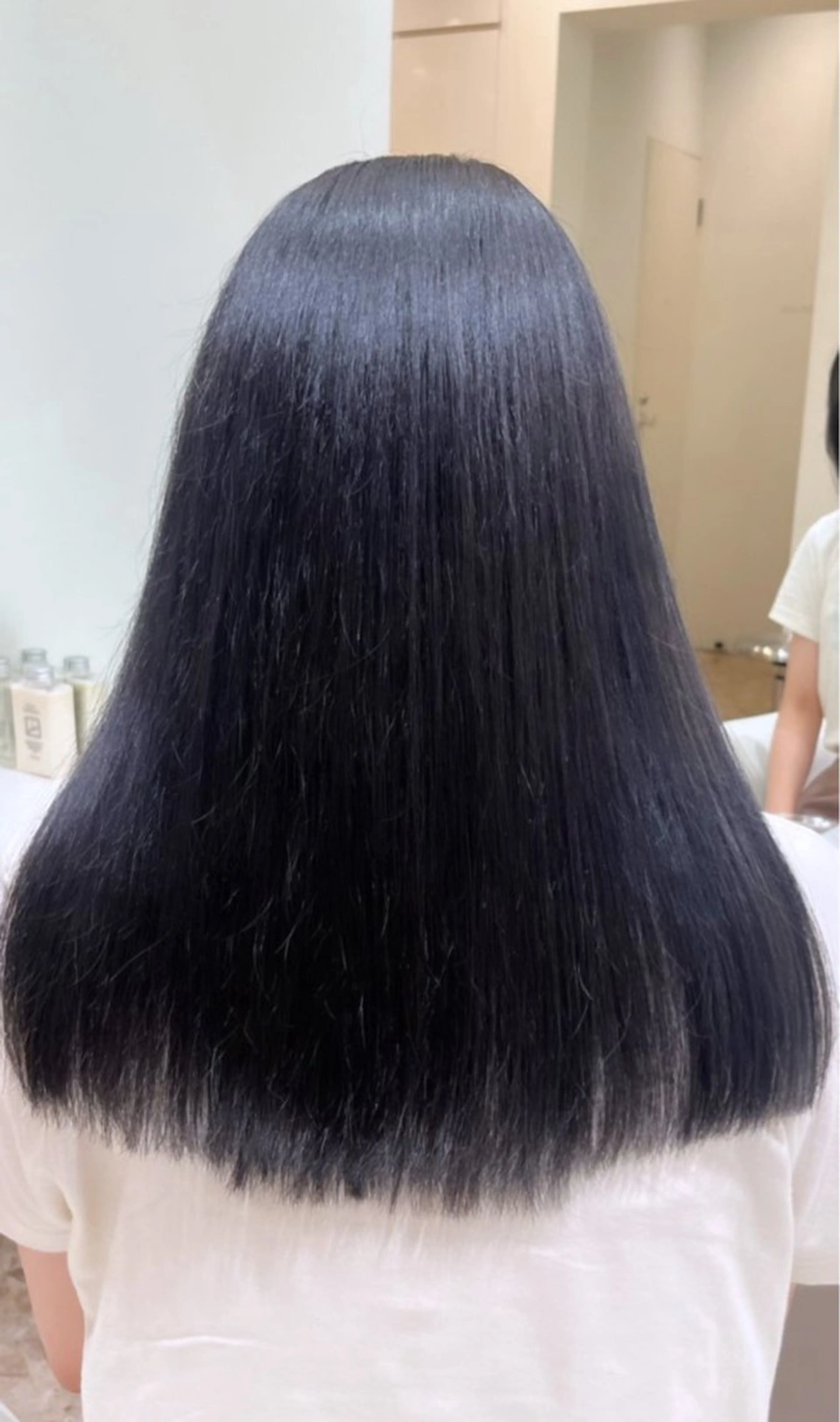 カラー ダブルカラー ネイビーカラー メンズカット/眉カッ ト/ブリーチ/シオリのヘアスタイル