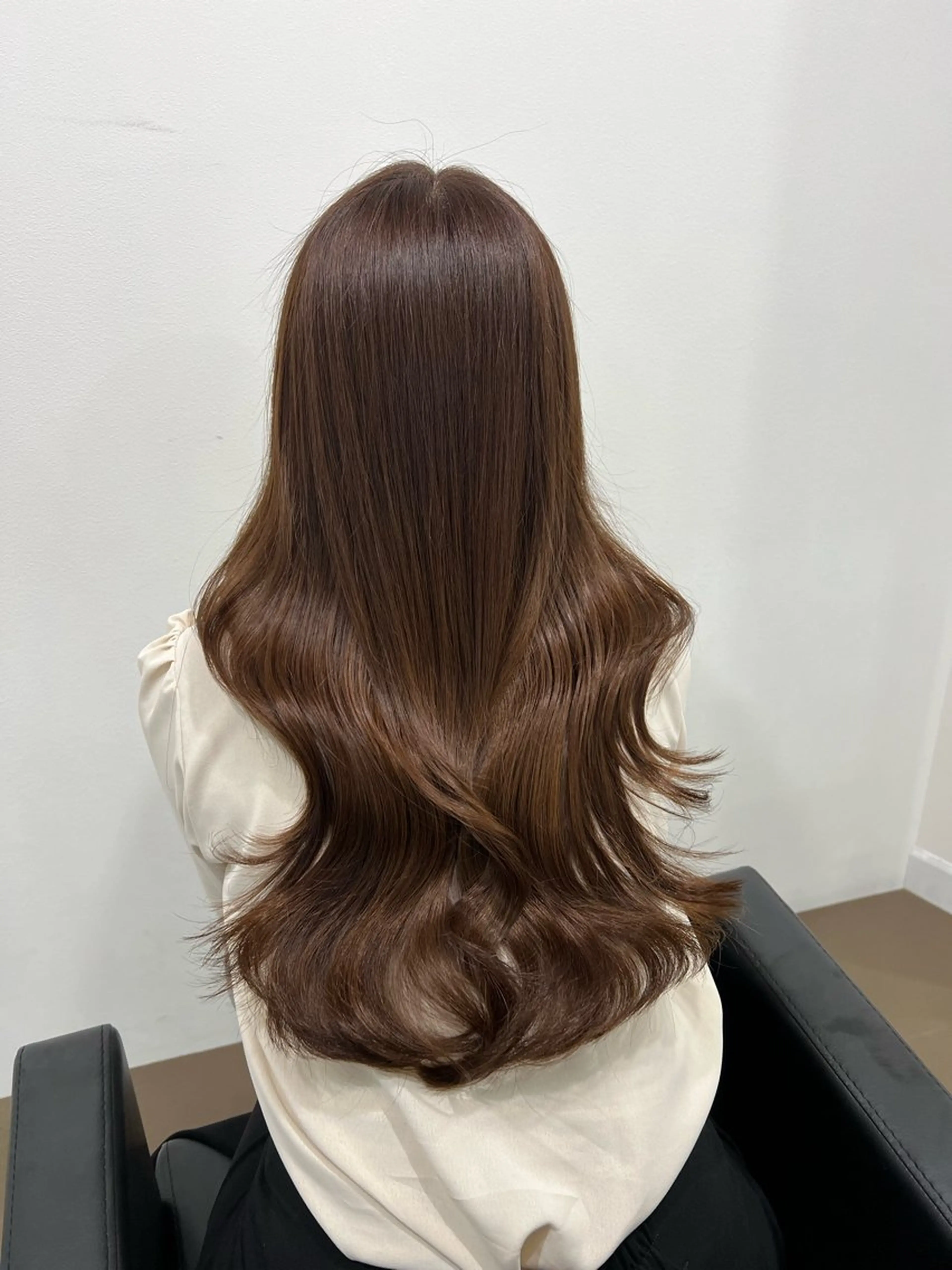 ロング 川元 春奈のヘアスタイル