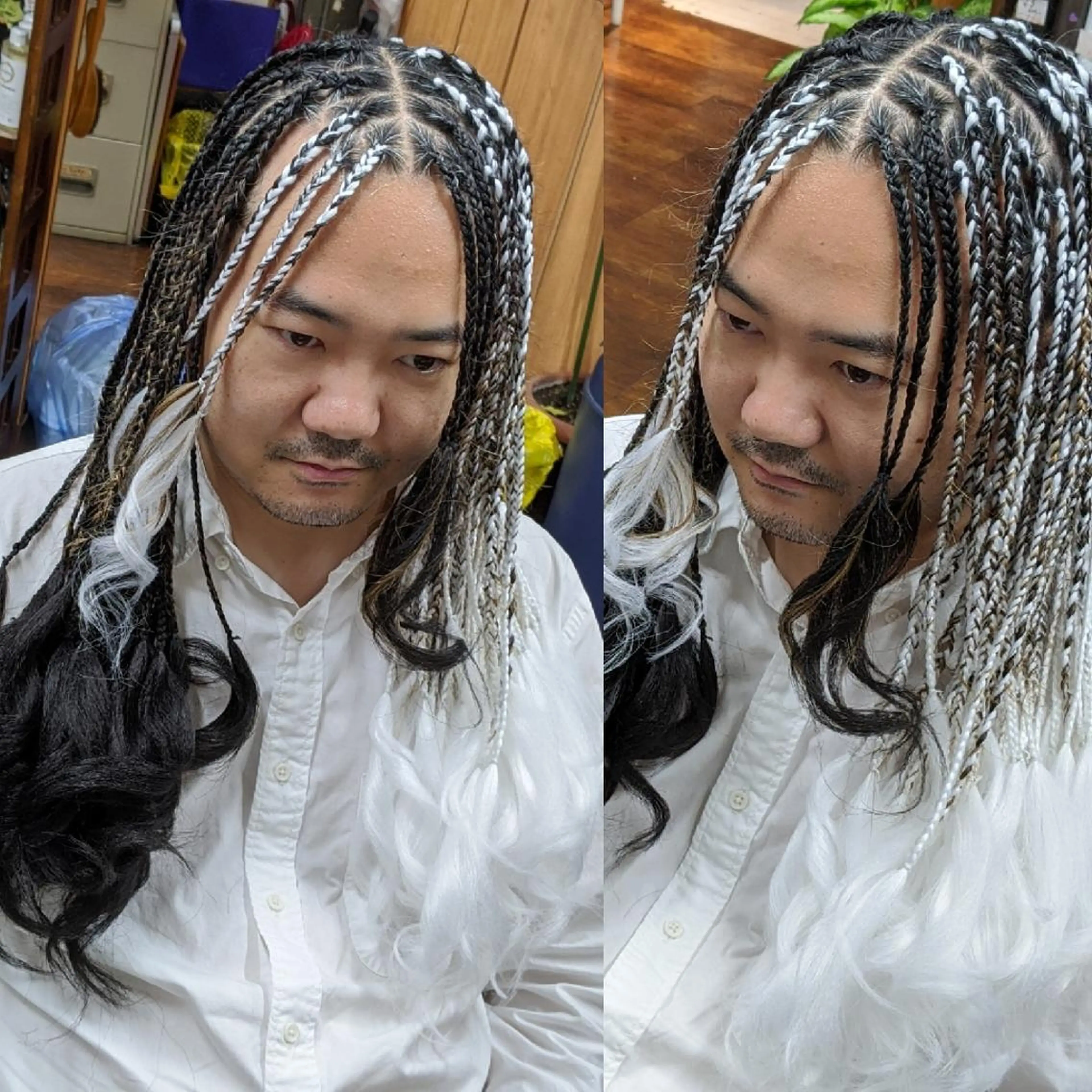 ロング メンズ エクステ scamp ★のヘアスタイル