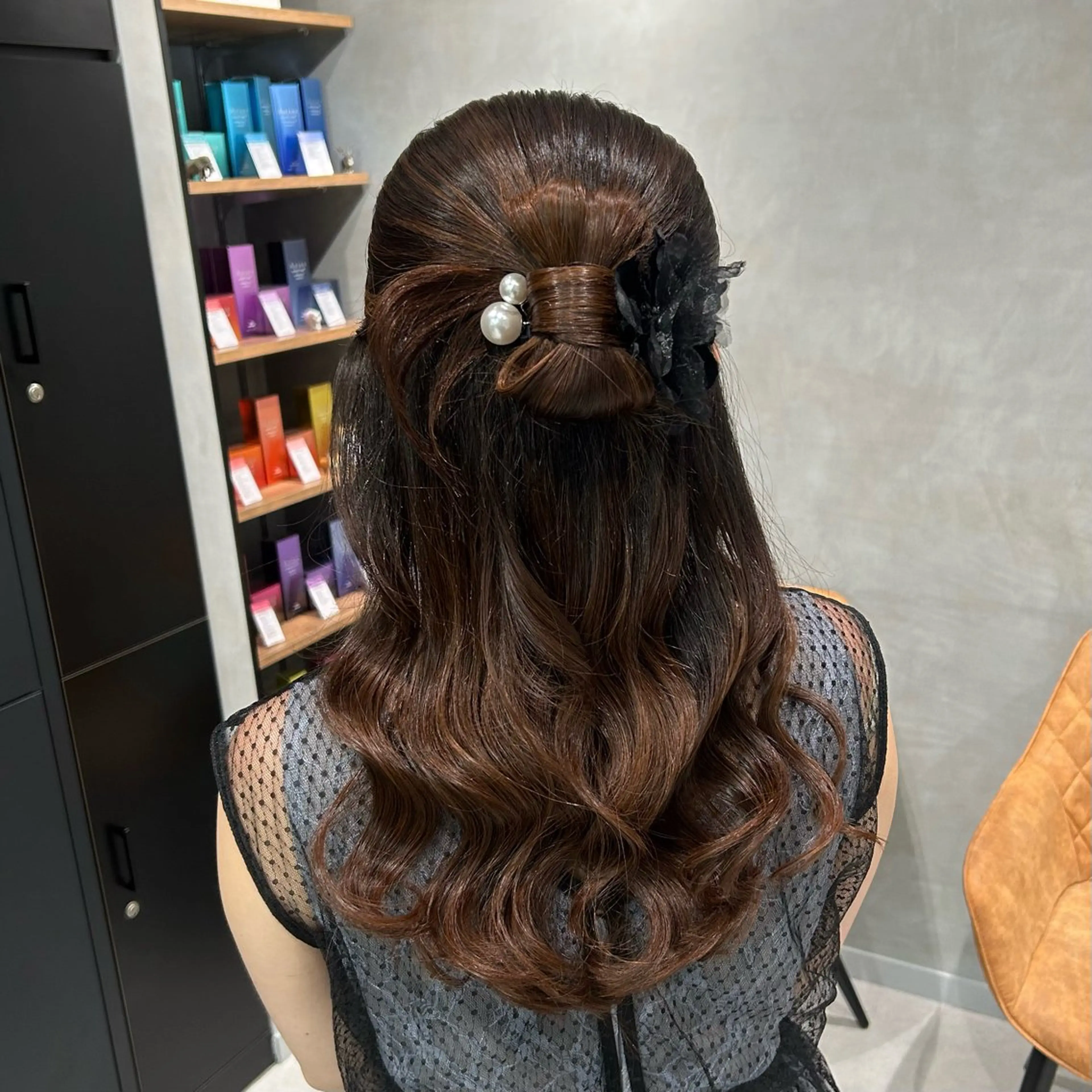 ヘアアレンジ 透明感カラー🫧 ✴︎meiのヘアスタイル