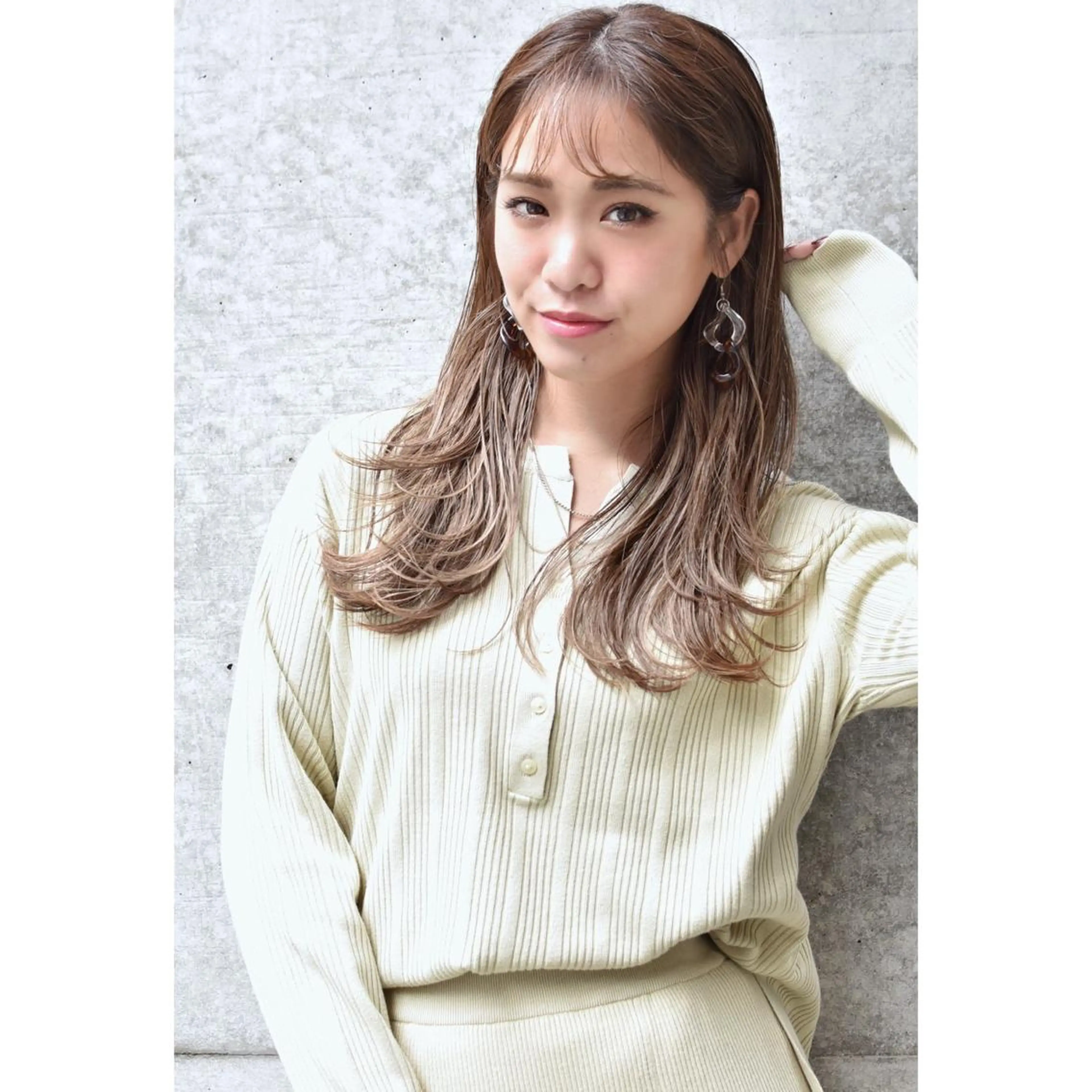 セミロング カラー パーマ メンズ 南堀江🌿パーマ Tetsu【テツ】のヘアスタイル