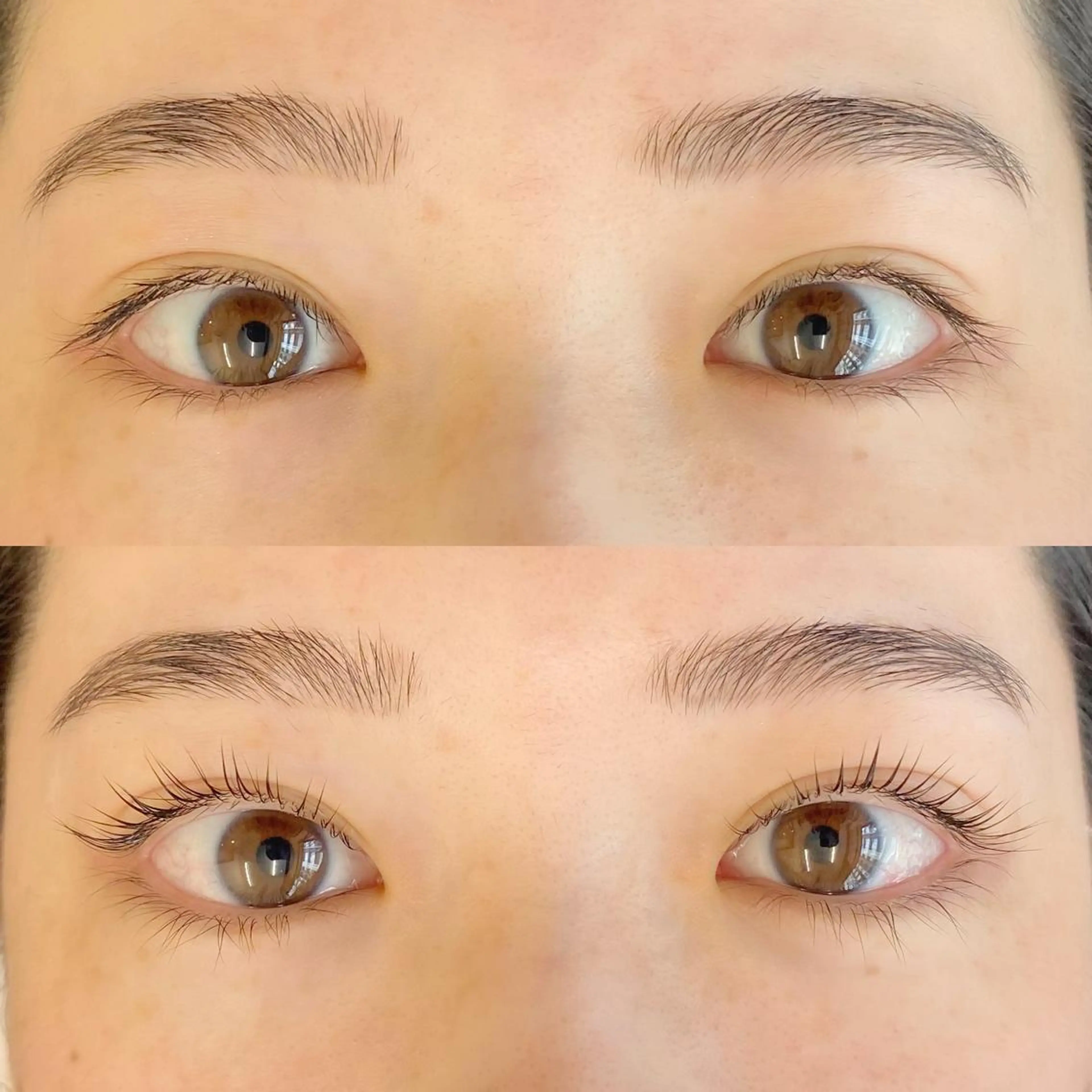 マツエク・マツパ パリジェンヌラッシュリフト LILY BABEのマツエク・マツパデザイン