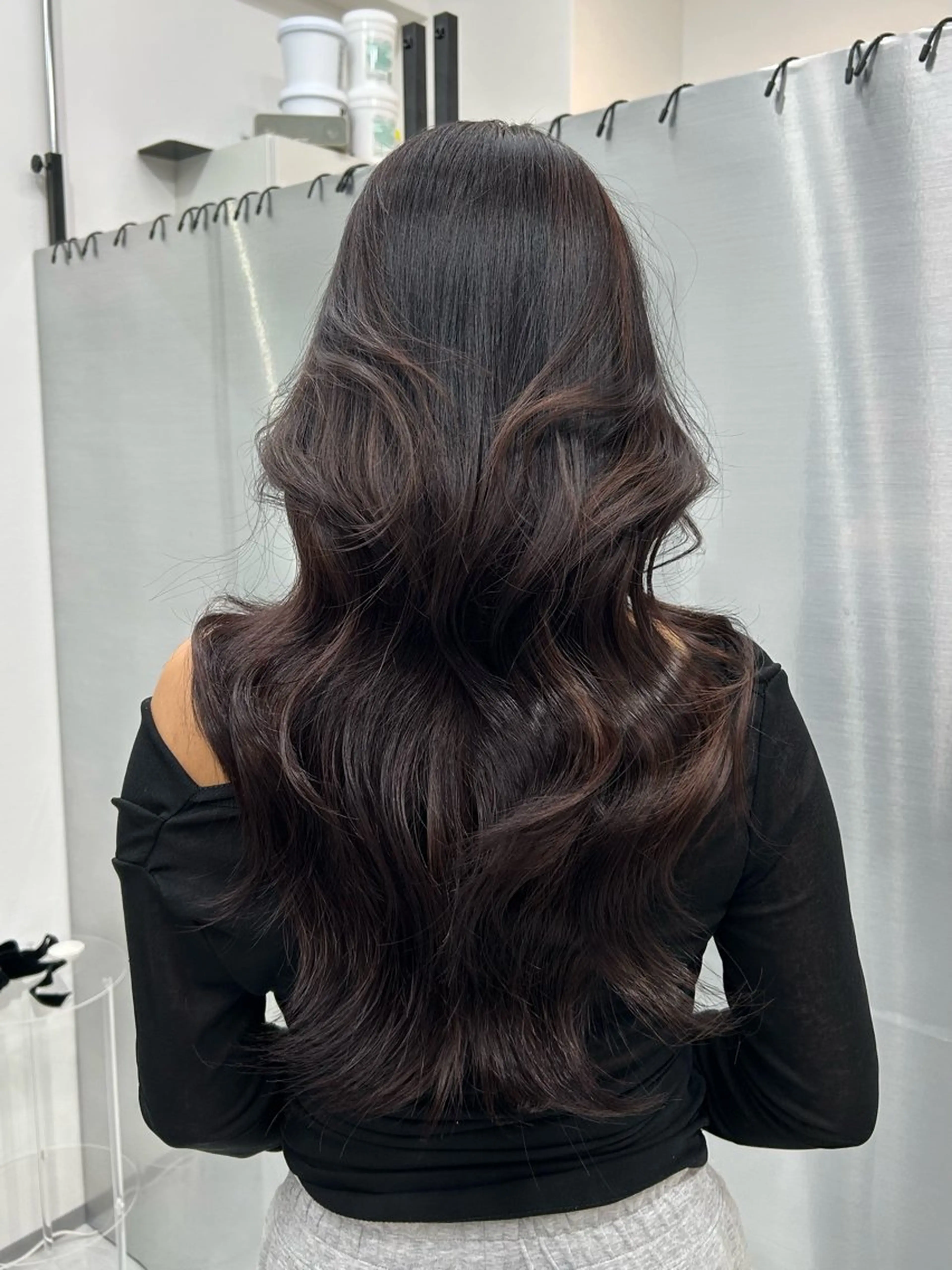 ロング カット ヘアカラー トリートメント LOMKH所属・シールエクステ/ レイヤー/タツヤのヘアスタイル