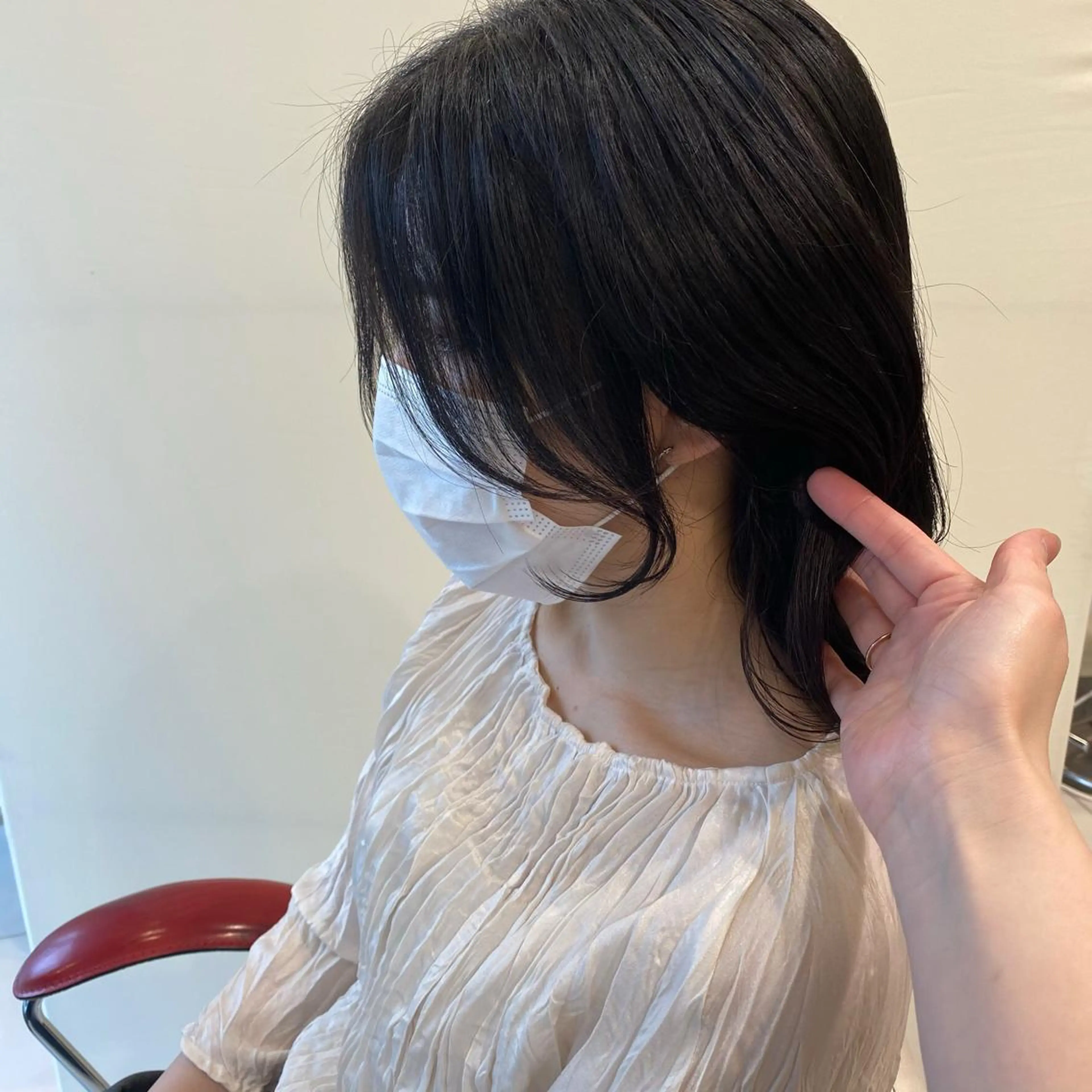 ロング ショートヘアはお任せ 冨樫真未のヘアスタイル