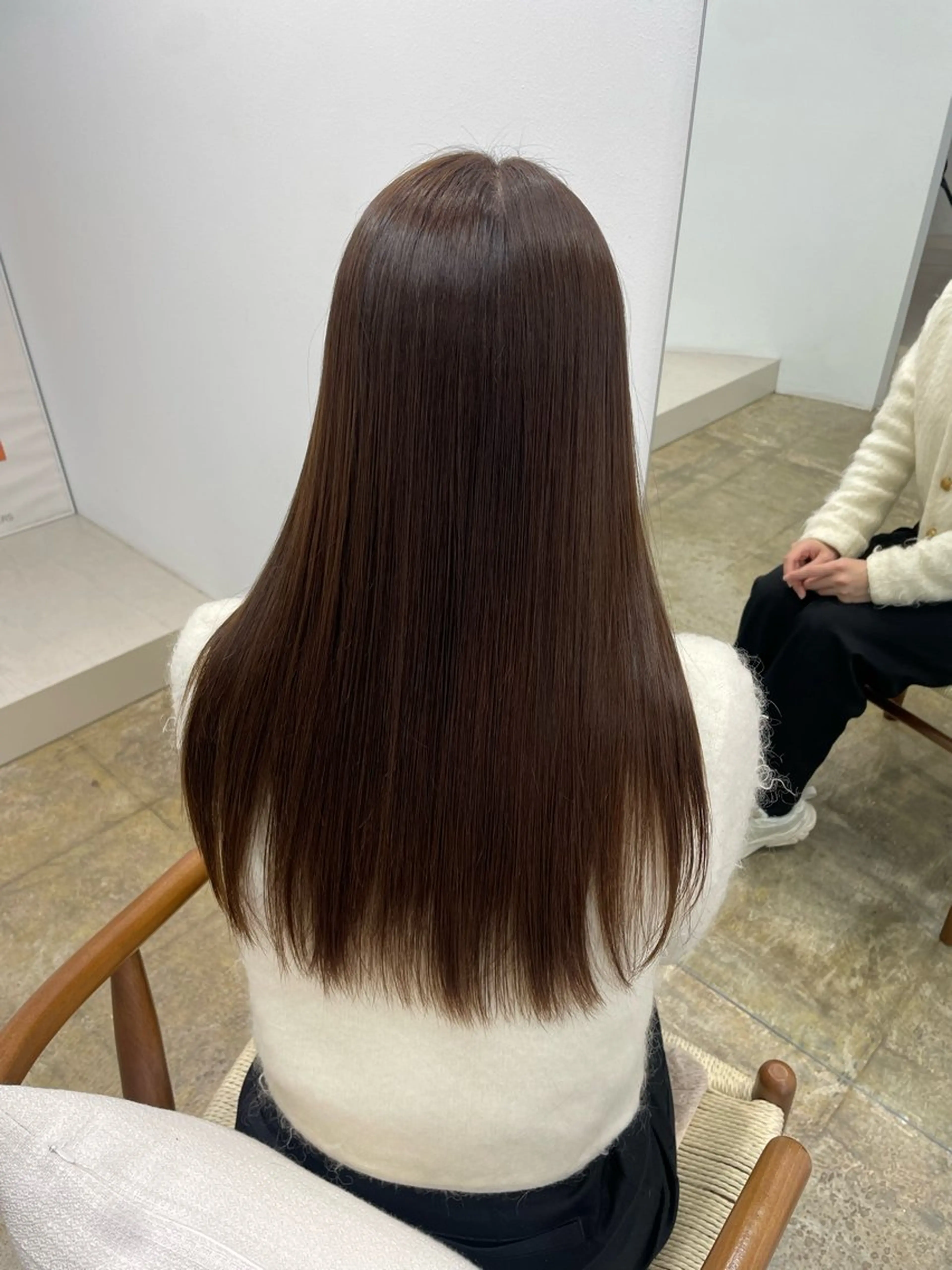 ロング カラー ベージュカラー ヘーゼル ヘアカラー トリートメント 𝘚𝘶𝘻𝘶 𓂃𓈒𓏸のヘアスタイル