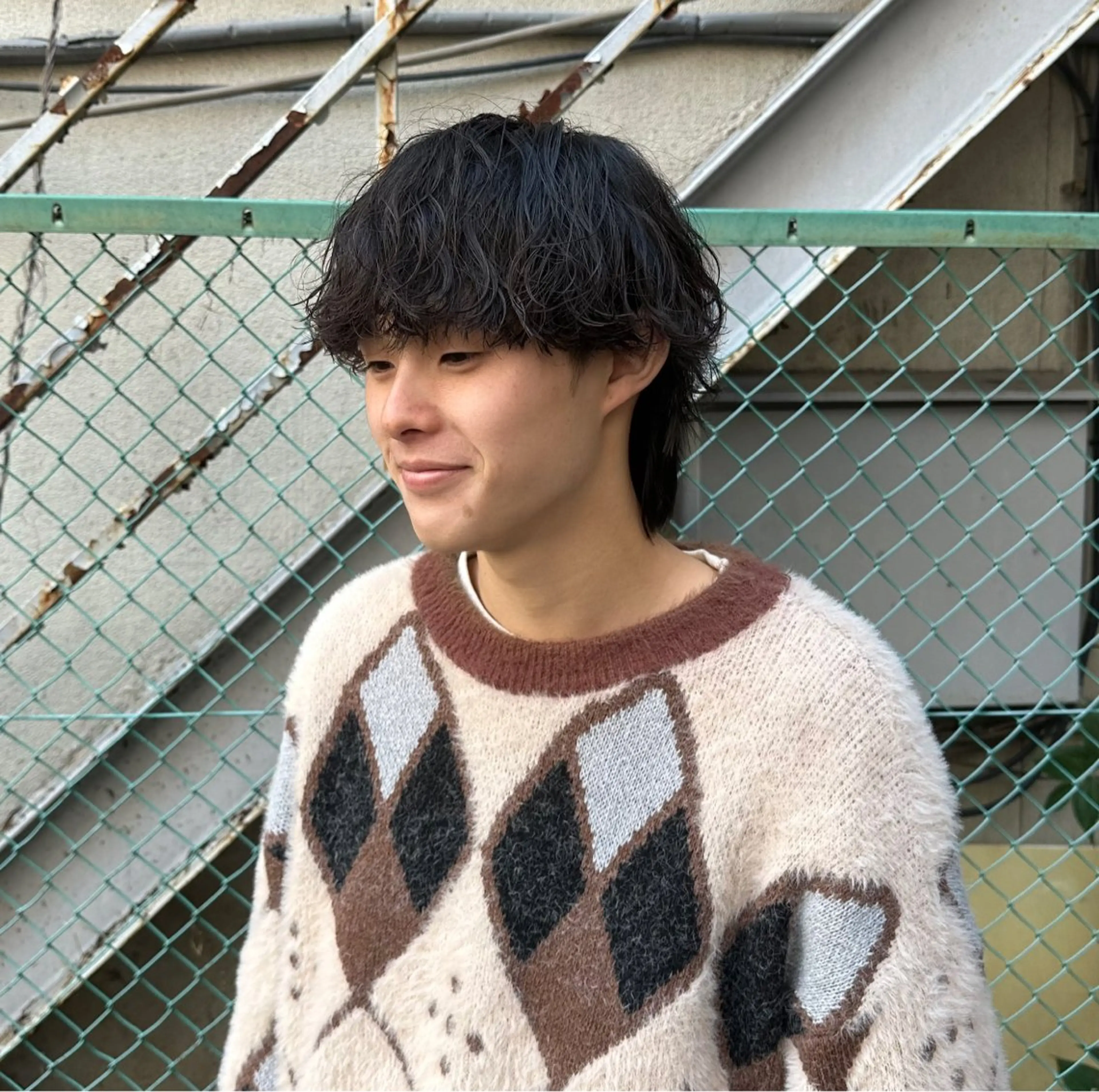 【U24限定】メンズカット＋波巻きパーマ＋保湿トリートメント付きの写真