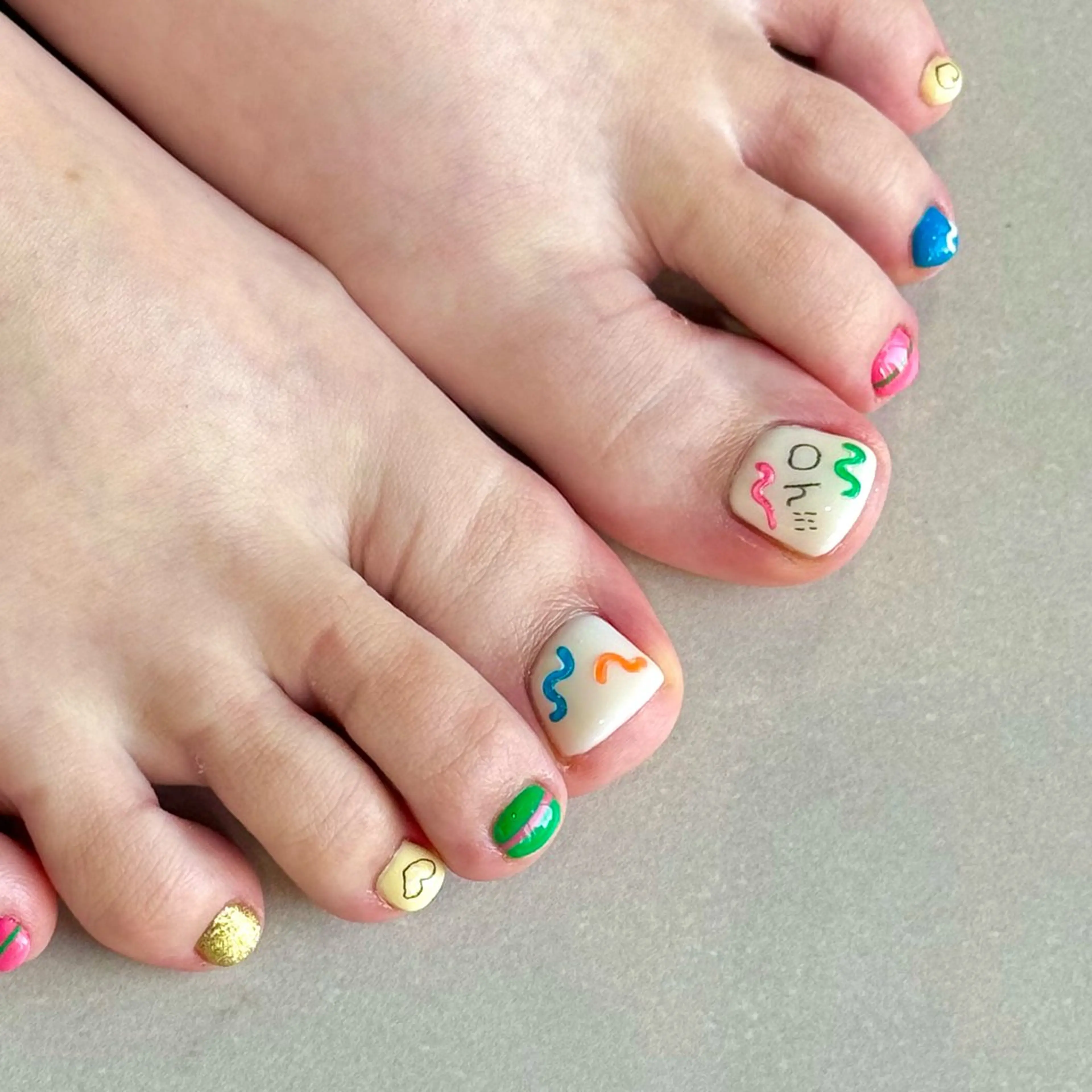 ネイル フットネイル フットネイル ZERO Nail Art Foot専用のネイルデザイン