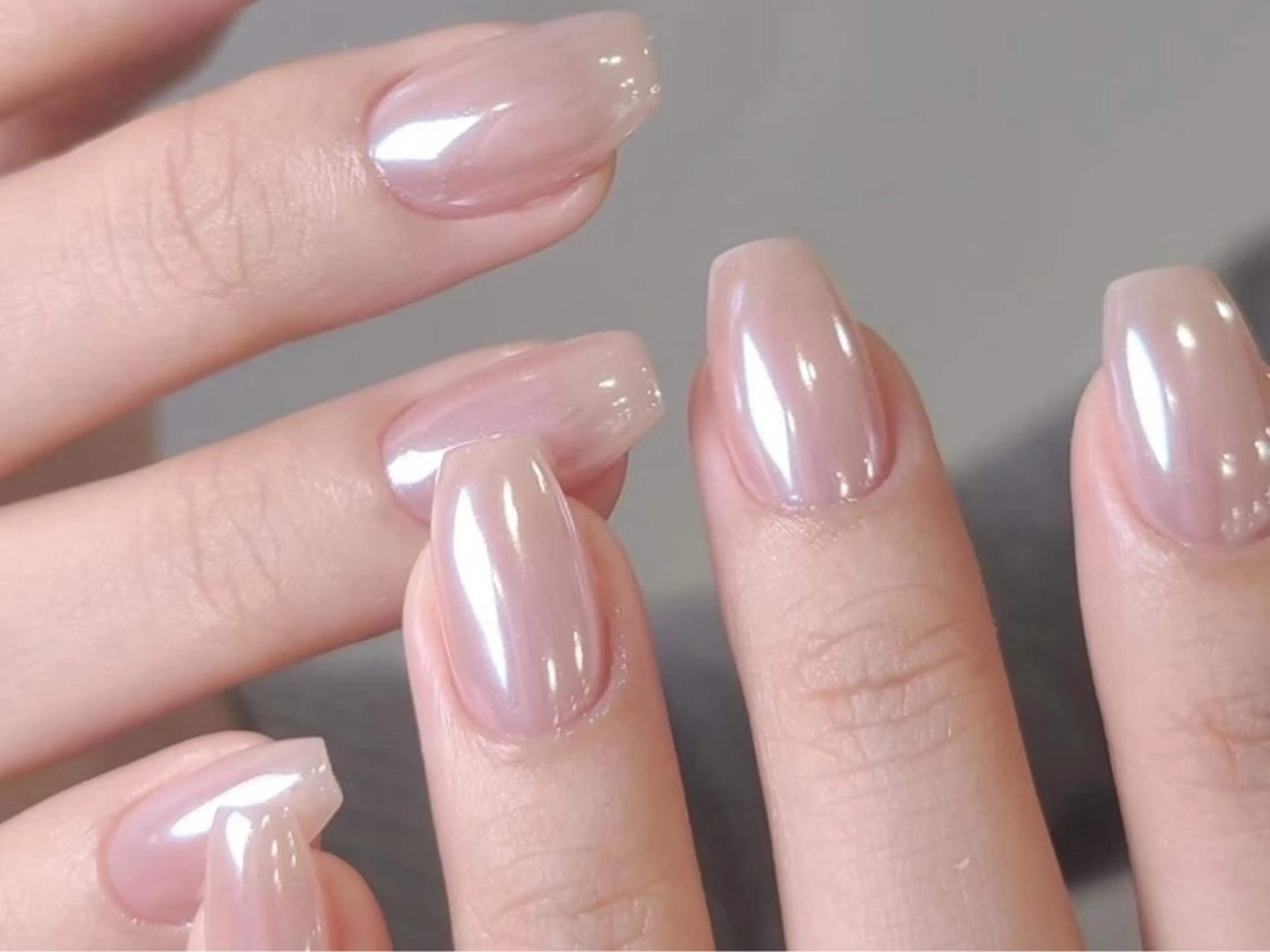 ネイル ミラーネイル ハンドネイル MY  Nail所属・夏目 雅子のネイルデザイン