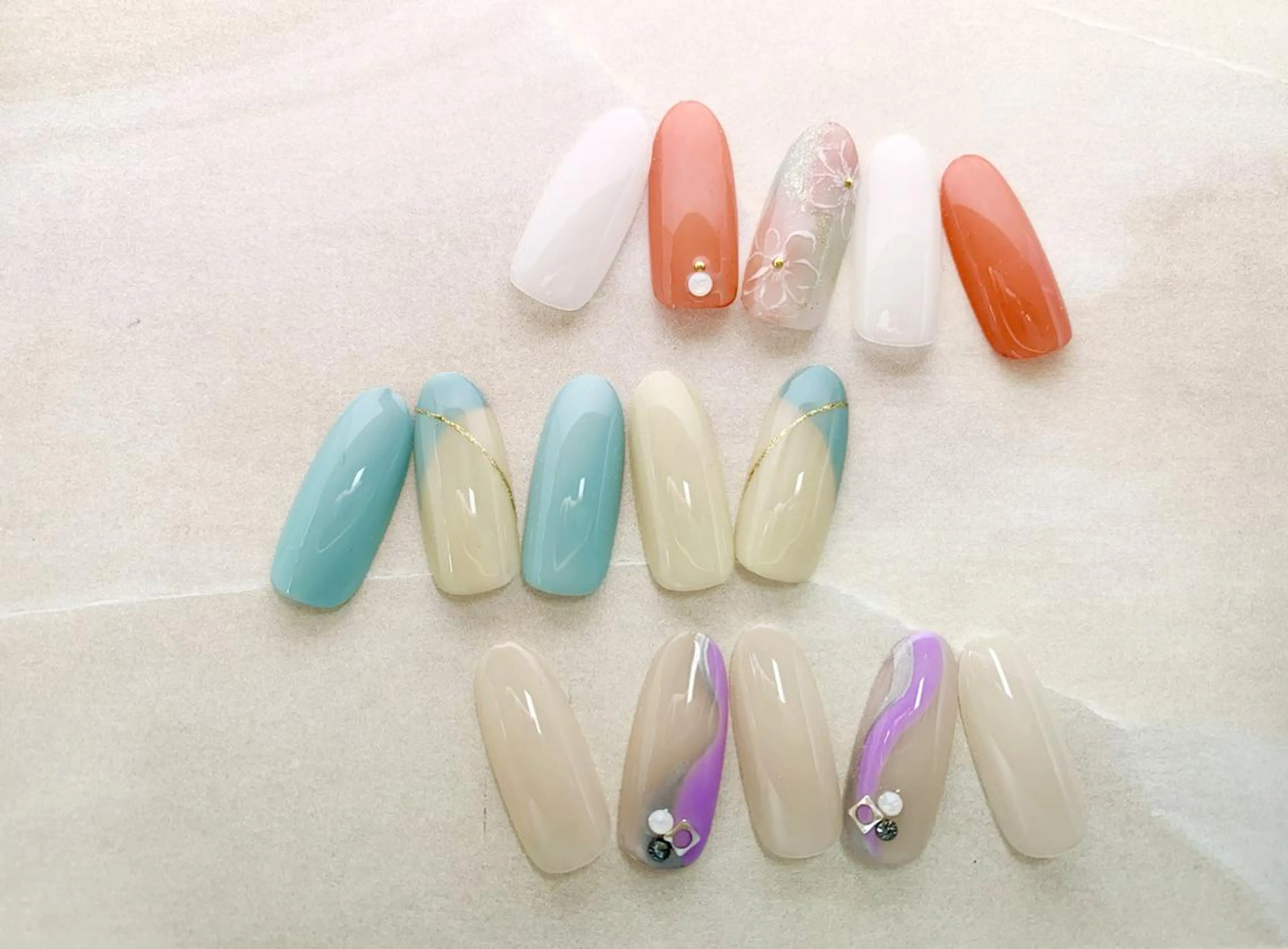 ネイル orbe 永山のネイルデザイン