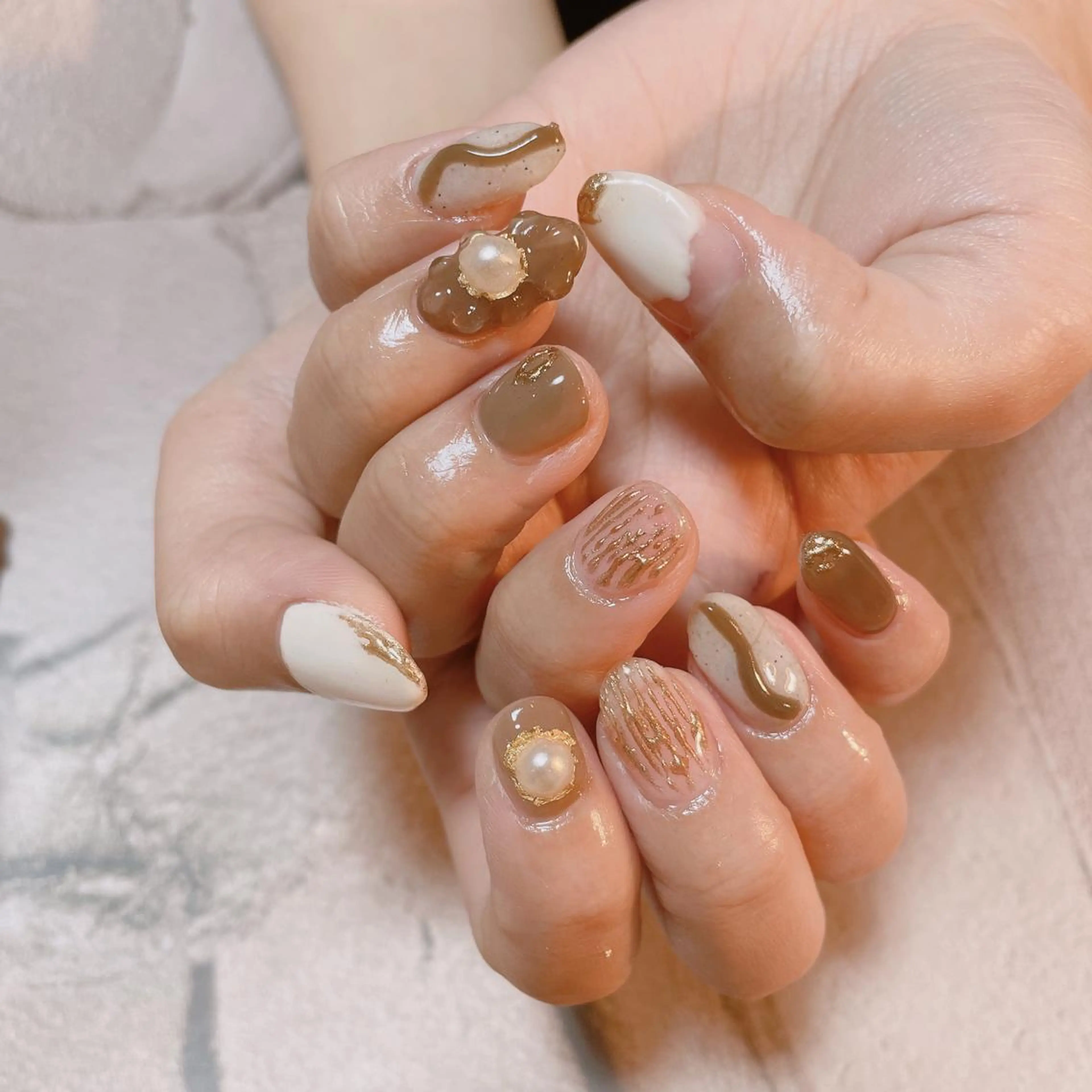 ネイル ハンドネイル nakamoto yuukaのネイルデザイン