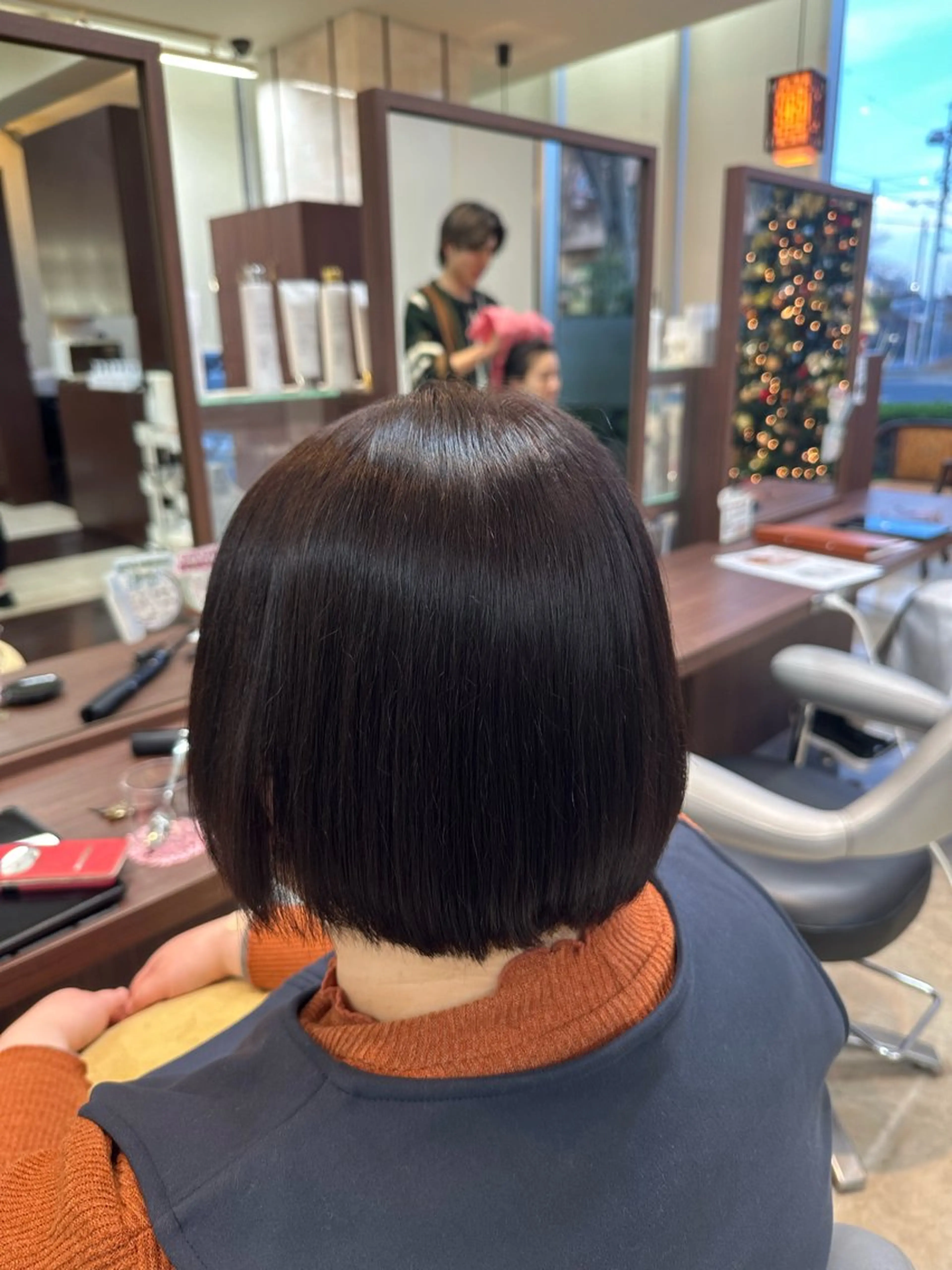 ショート 髪質改善 縮毛矯正 カット 縮毛矯正 トリートメント 成田で1番扱いやすい 髪へ導くみつきのヘアスタイル