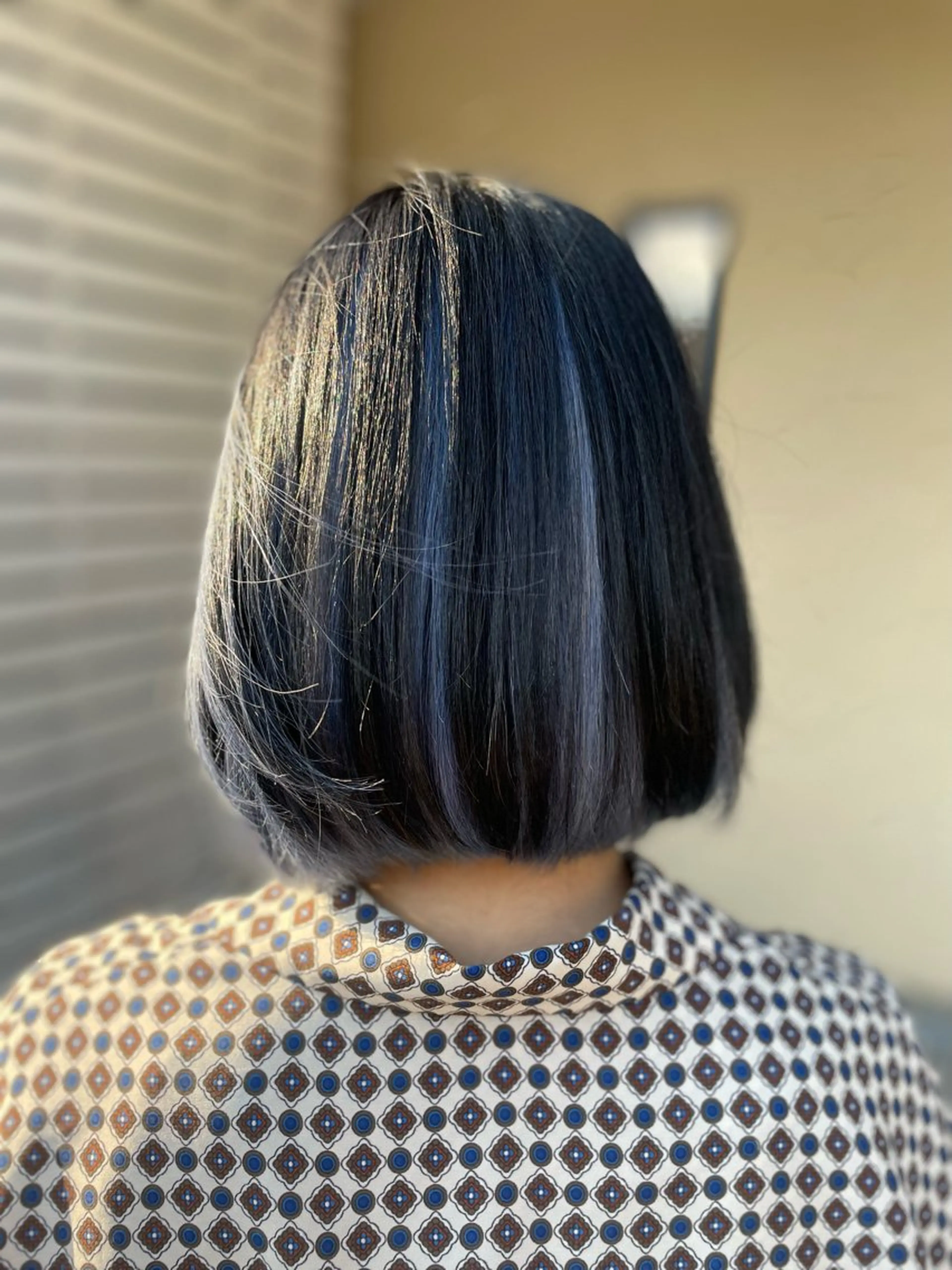 ミディアム 野地 渚のヘアスタイル