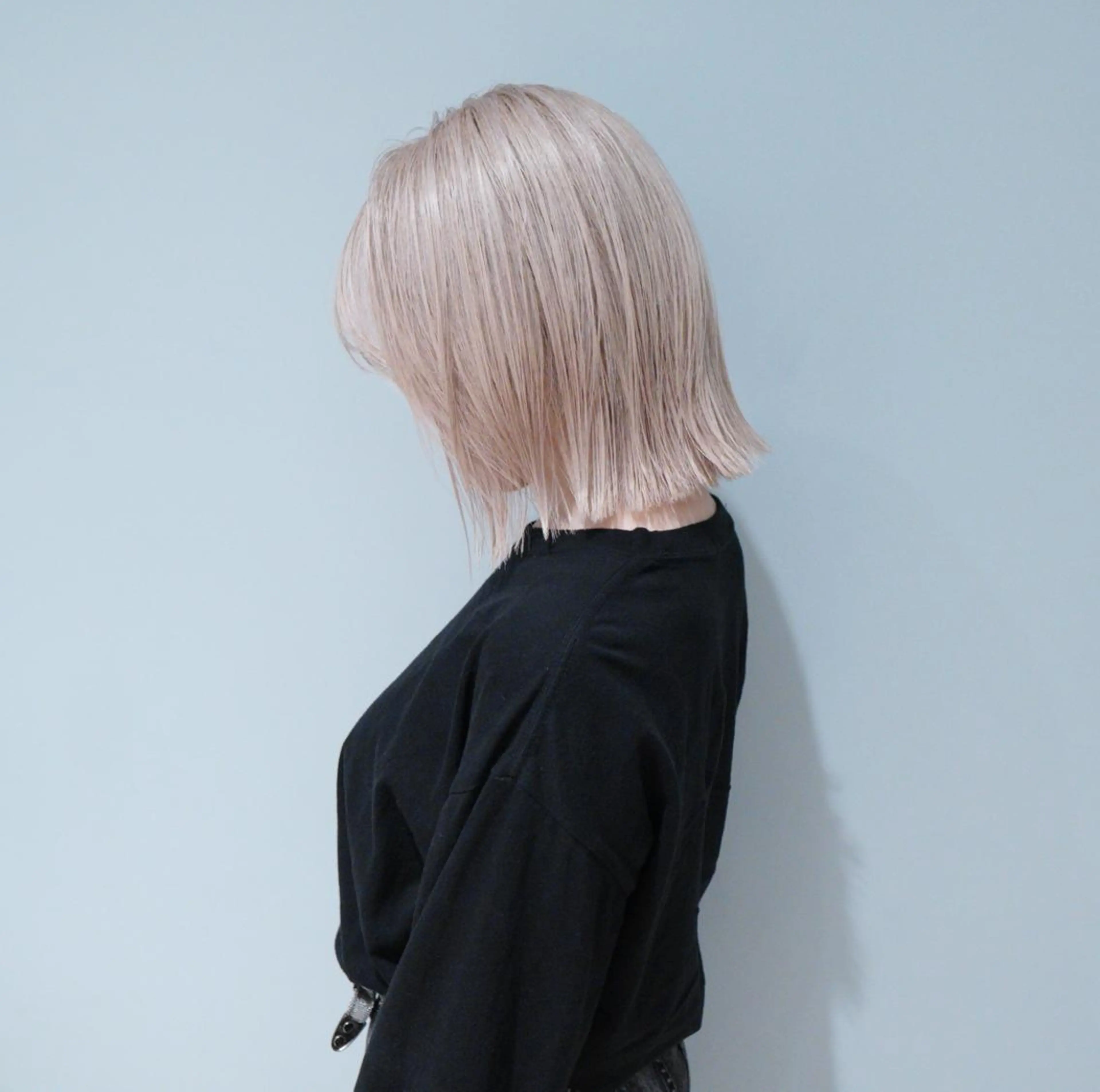 ショート カラー ハイトーンカラー HAUS eins所属・美髪矯正/髪質改善 /銀座/宮本　優太のヘアスタイル