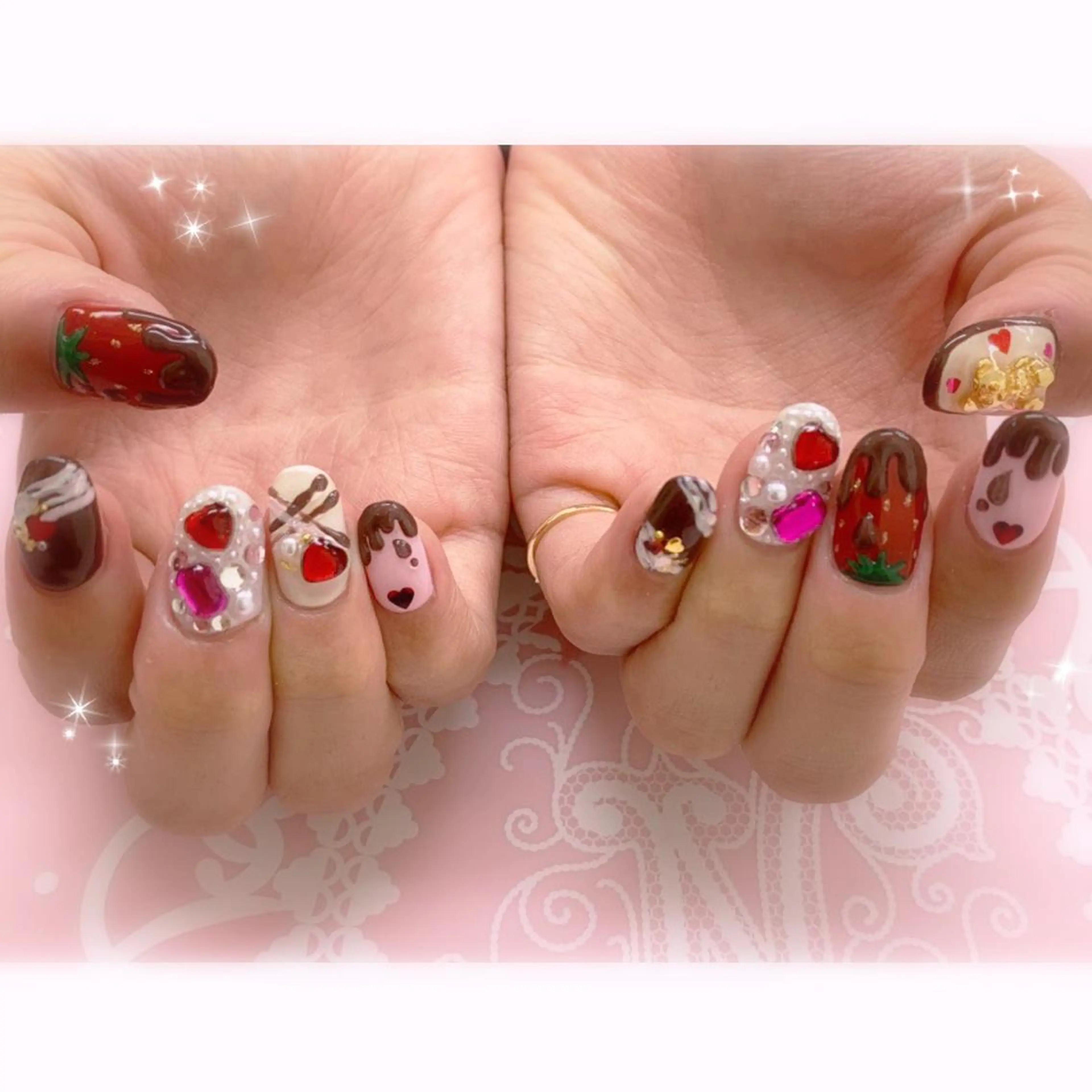 ネイル ハンドネイル 五十嵐 美智のネイルデザイン