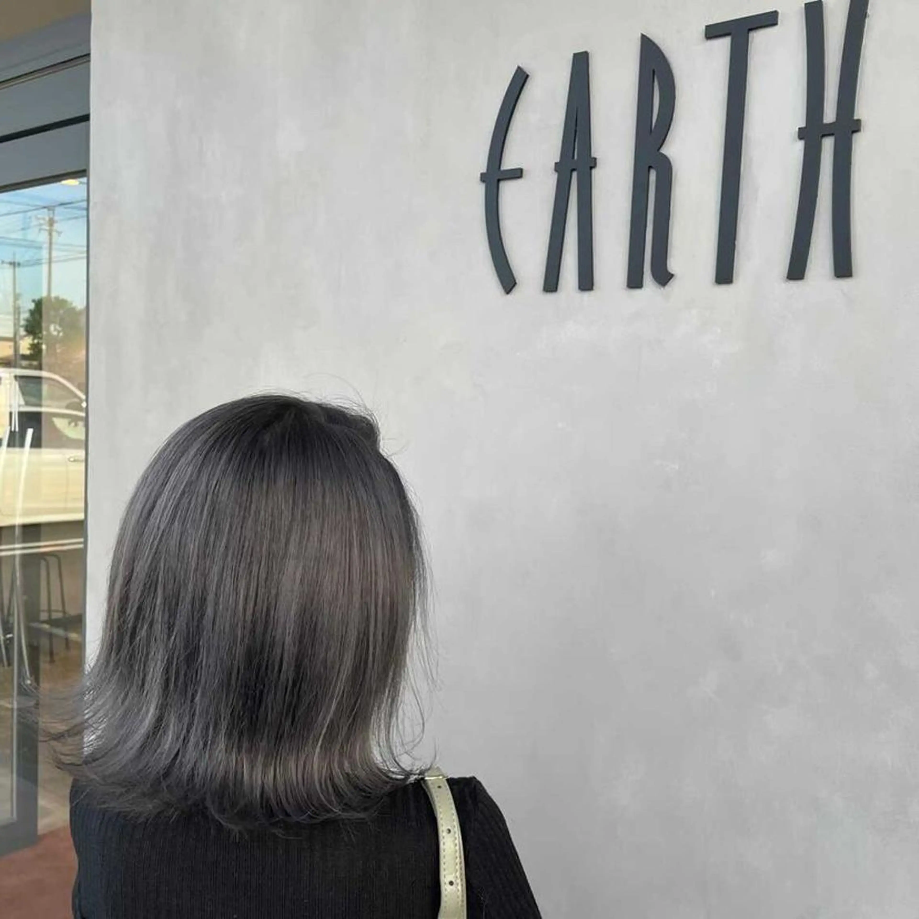 ミディアム カラー Seaツイスト/ ユウガのヘアスタイル