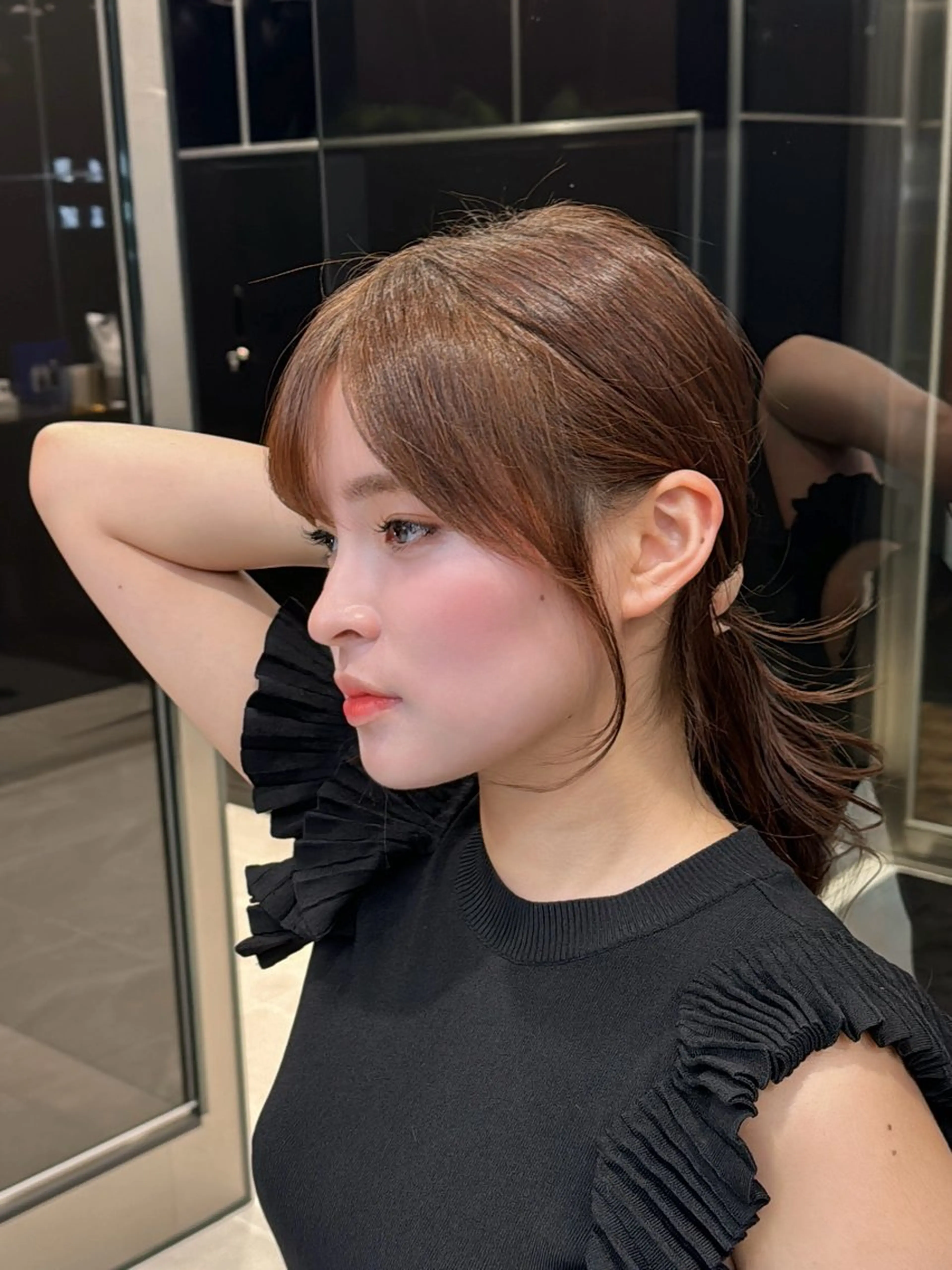 ロング 髪質改善VALETTE福岡天神所属・髪質改善/レイヤー /韓国ヘアNOBUのヘアスタイル