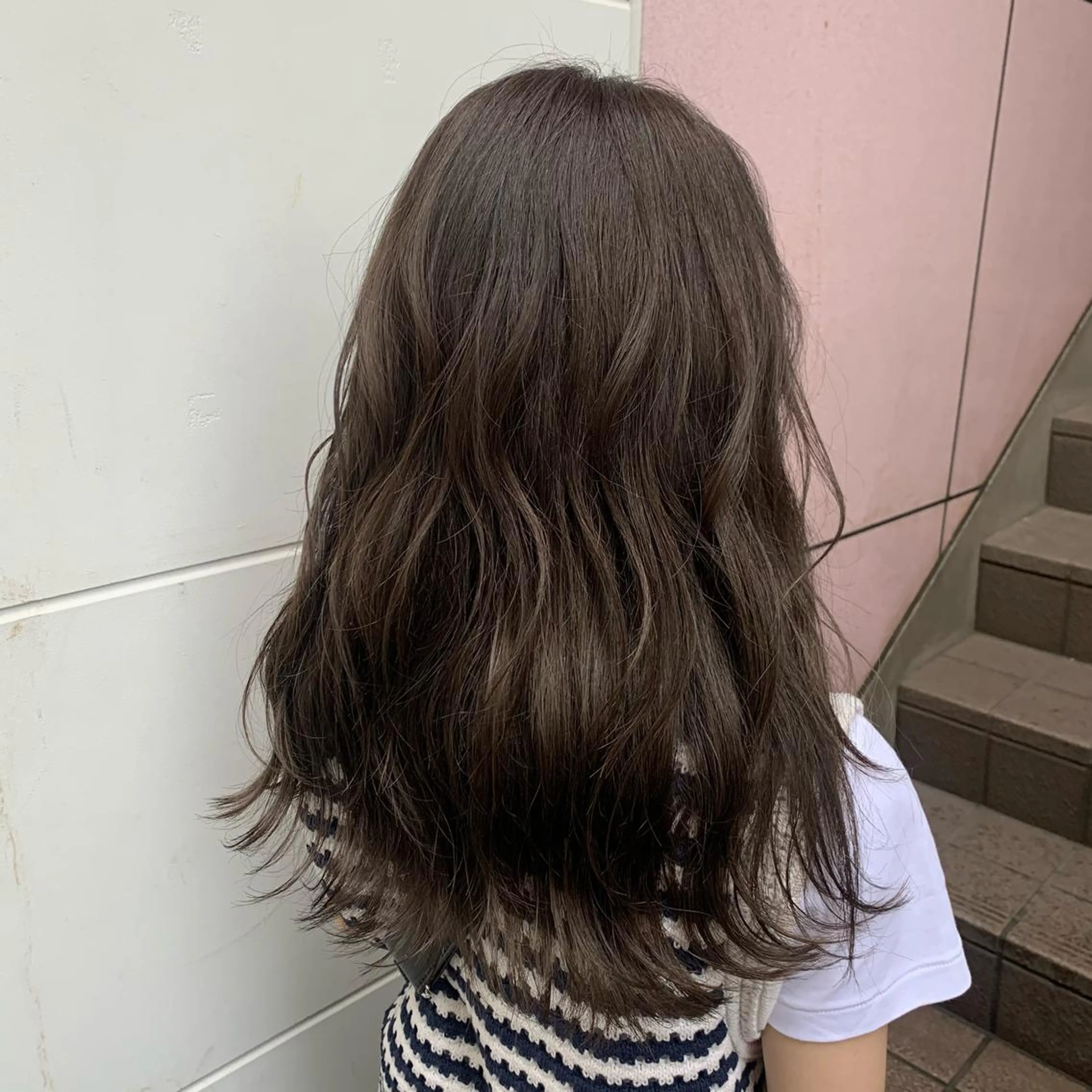 ロング カット ヘアカラー トリートメント soëll所属・🤍そぶえ　ゆうな/ 暖色カラー/縮毛矯正のヘアスタイル