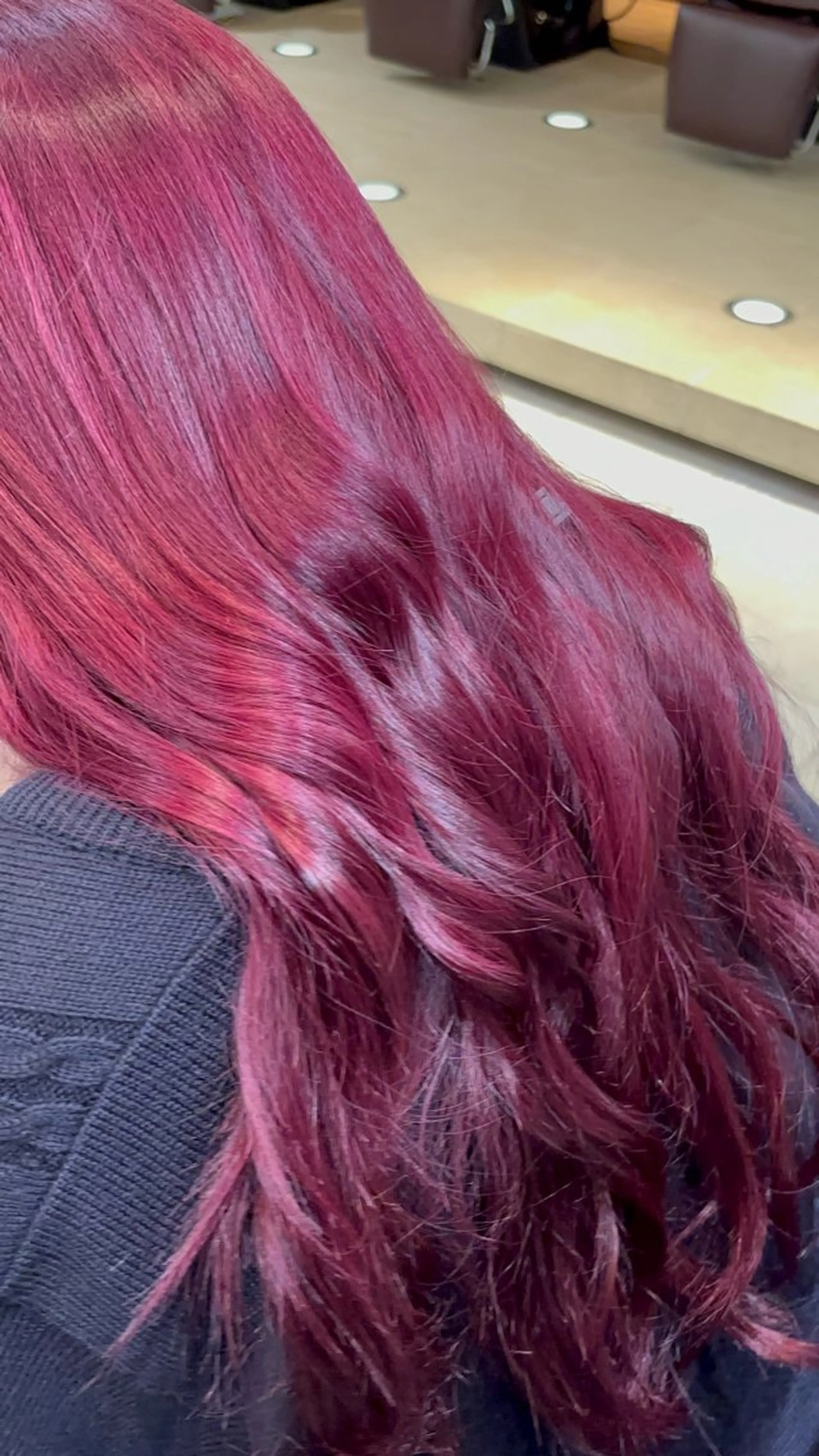 ロング カラー FaB千葉所属・【暖色ハイトーン】 HARUNA🌼のヘアスタイル