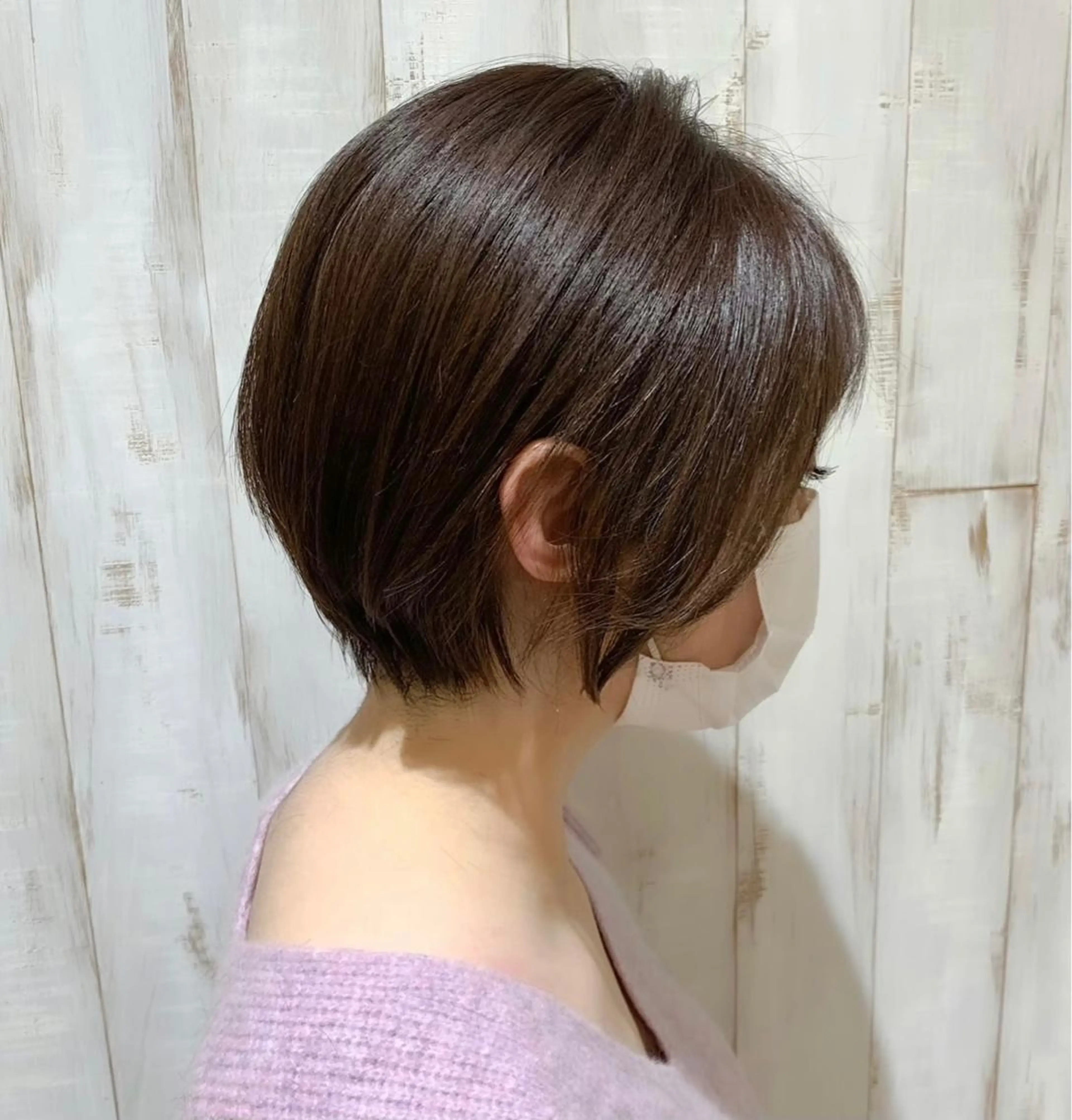 ショート 丸みショート ショートヘア カット ヘアカラー トリートメント 森本 裕太 / ボブのヘアスタイル