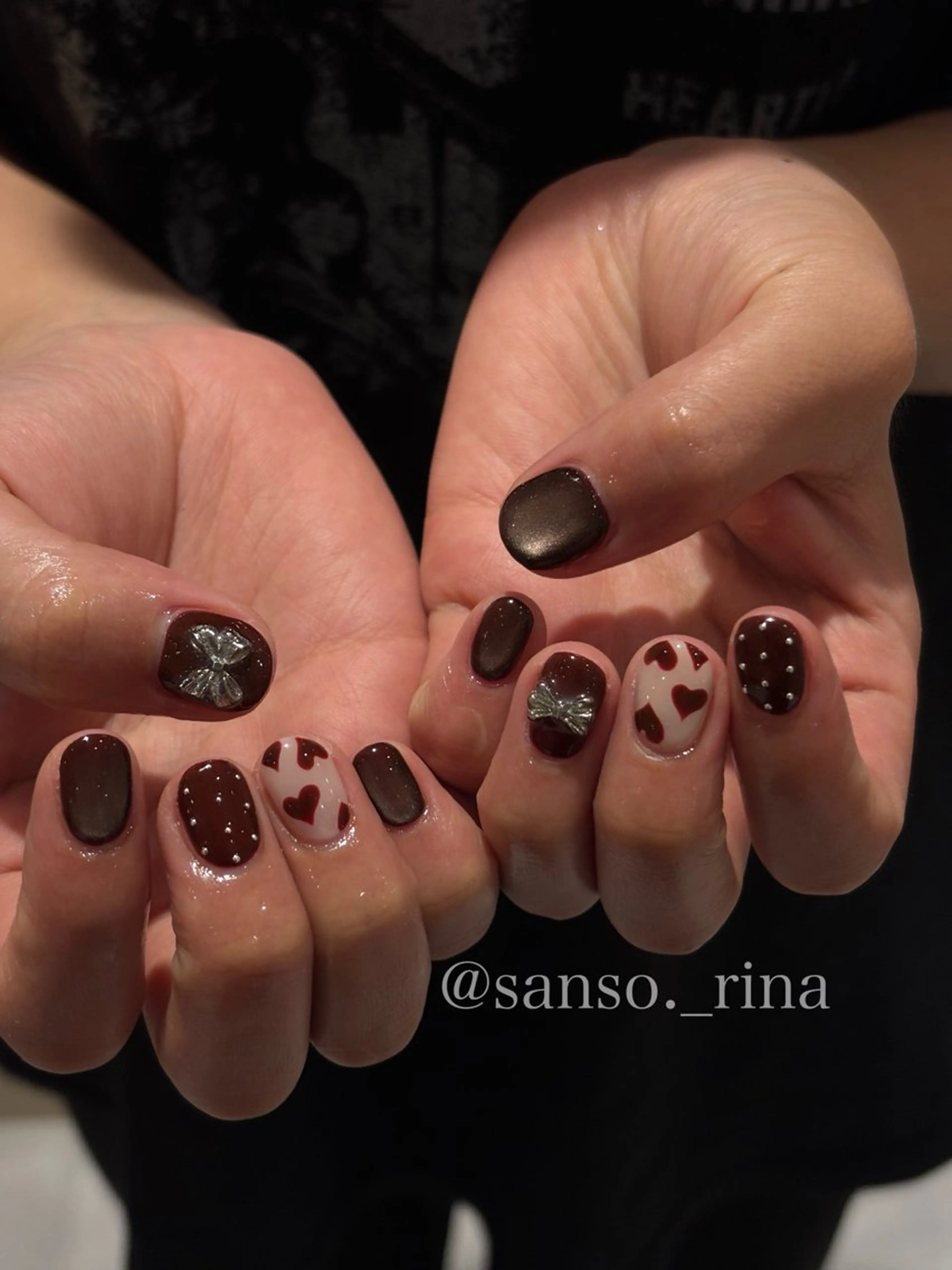 ネイル ハンドネイル フットネイル nuu  栄所属・早川 里奈のネイルデザイン