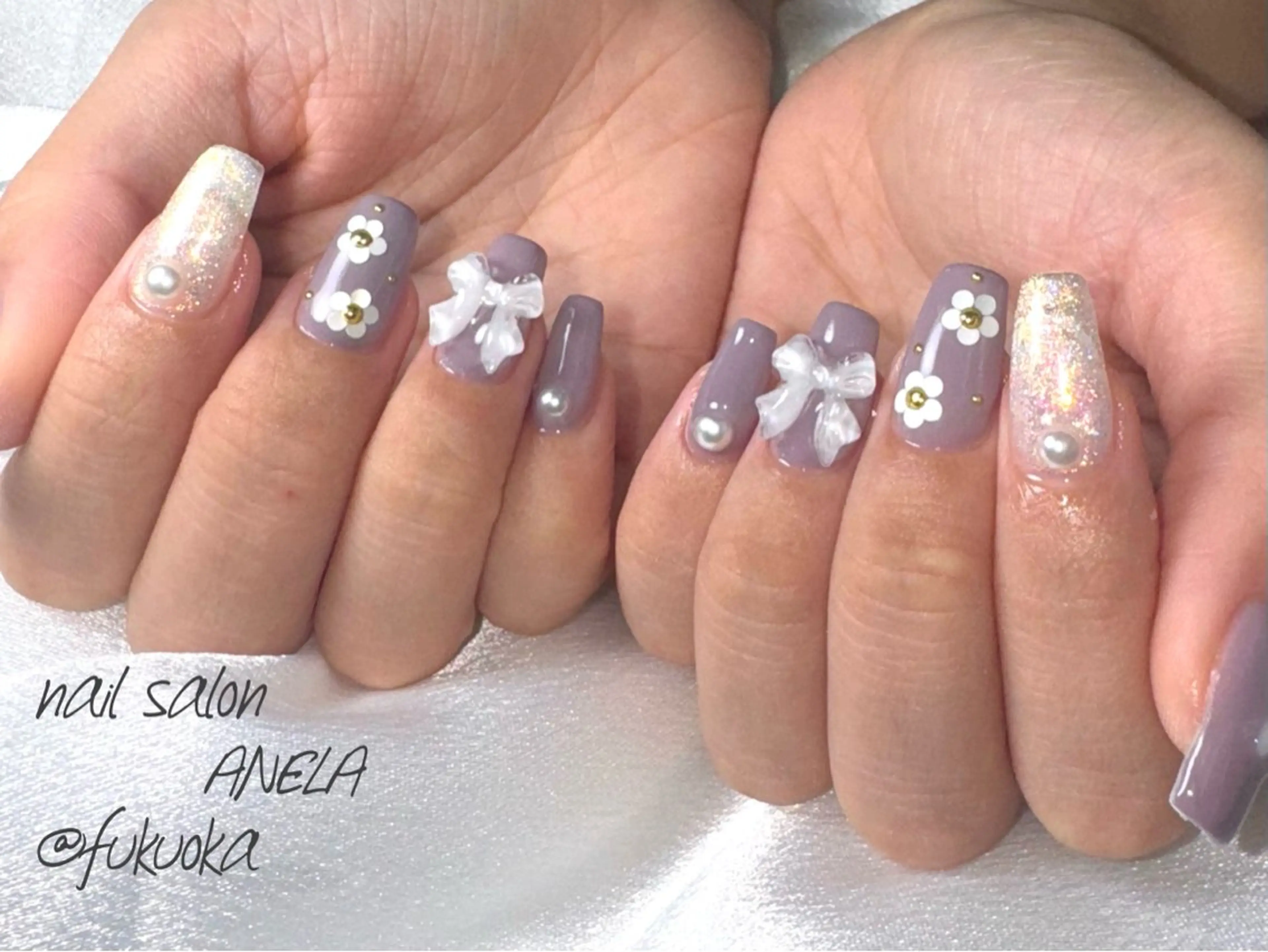 ネイル ハンドネイル フットネイル nail salon ANELA所属・nail salon ANELA mayaのネイルデザイン