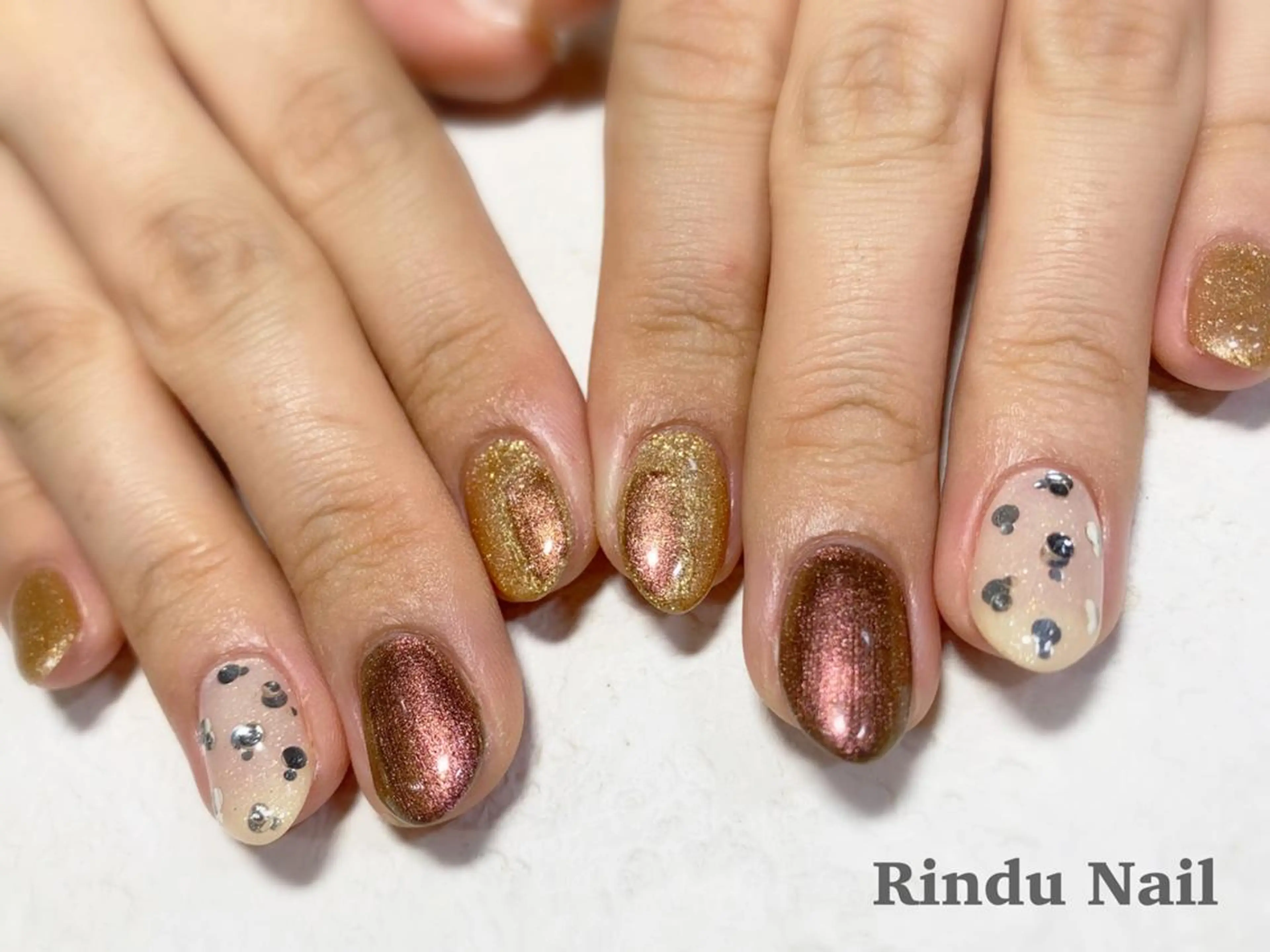 ネイル Rindu Nail 名駅miniのネイルデザイン