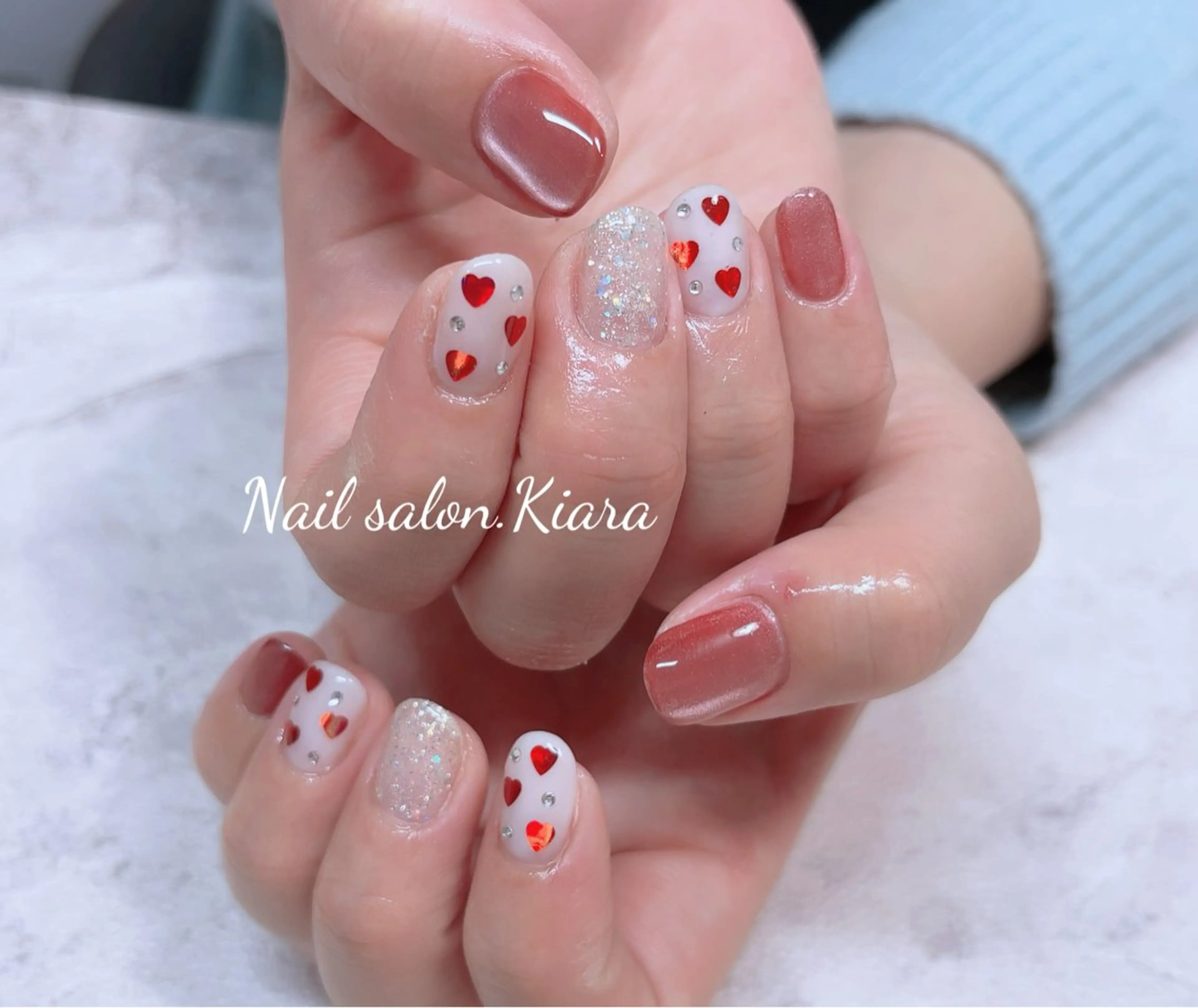 ネイル アートネイル 持ち込み 🍭Kiara Nail🍭のネイルデザイン