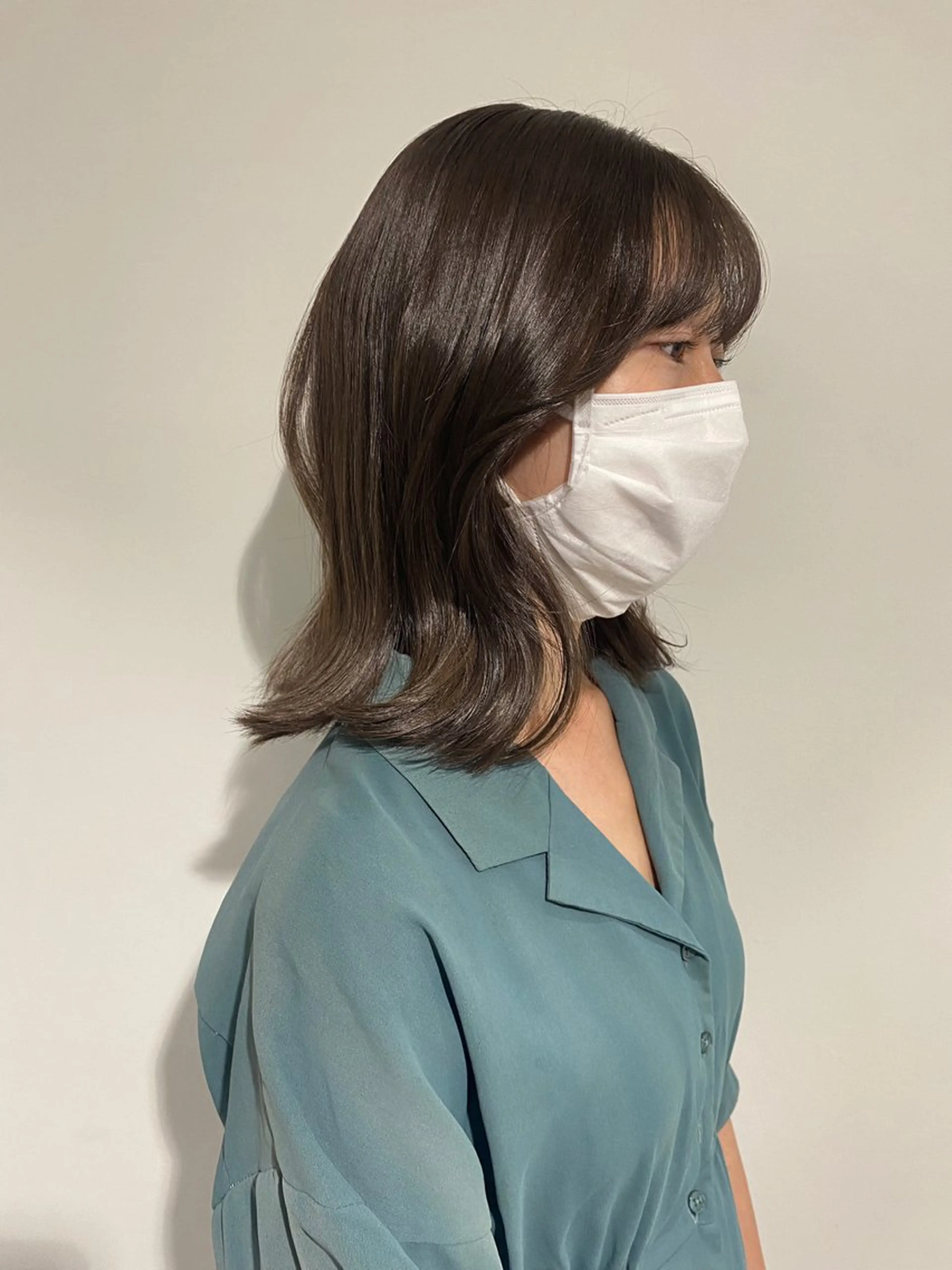 カラー AO所属・RISAKO 艶髪モテヘア🎀府中のヘアスタイル