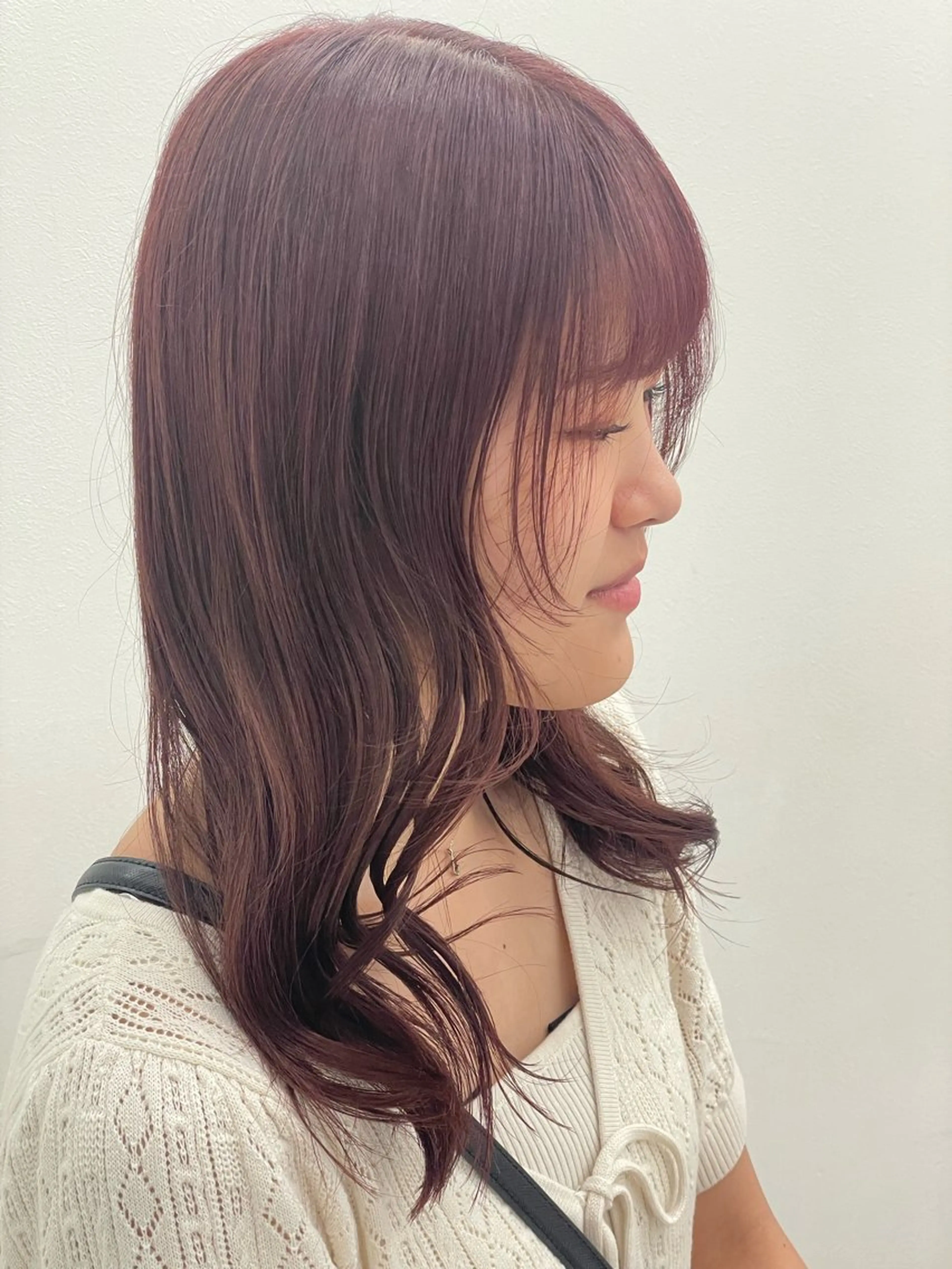 セミロング Wカラー/暖色/べ ージュりく©︎🐝のヘアスタイル