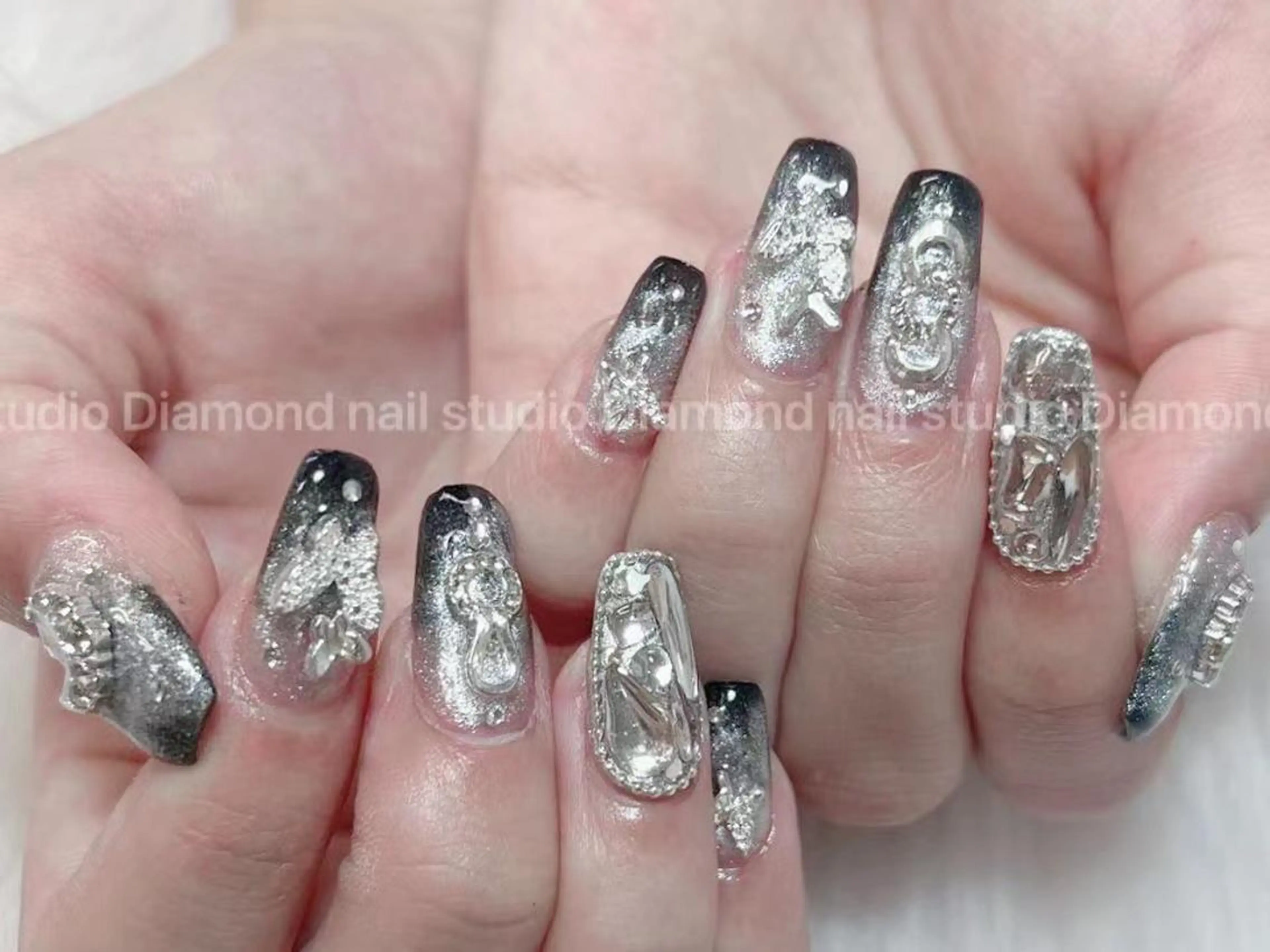 ネイル 持ち込み ハンドネイル ハンドケア Diamond ✨のネイルデザイン