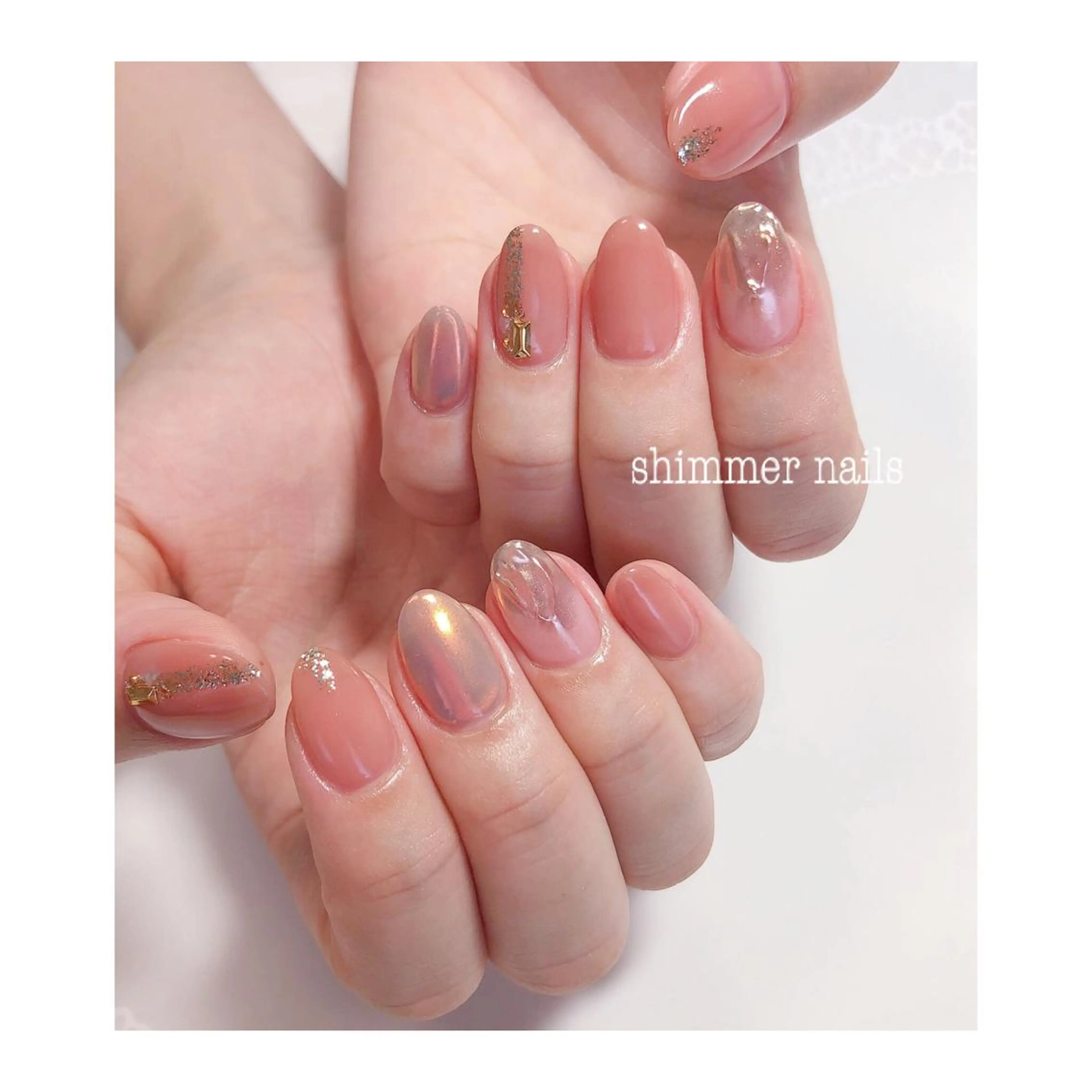 ネイル shimmer nailsのネイルデザイン