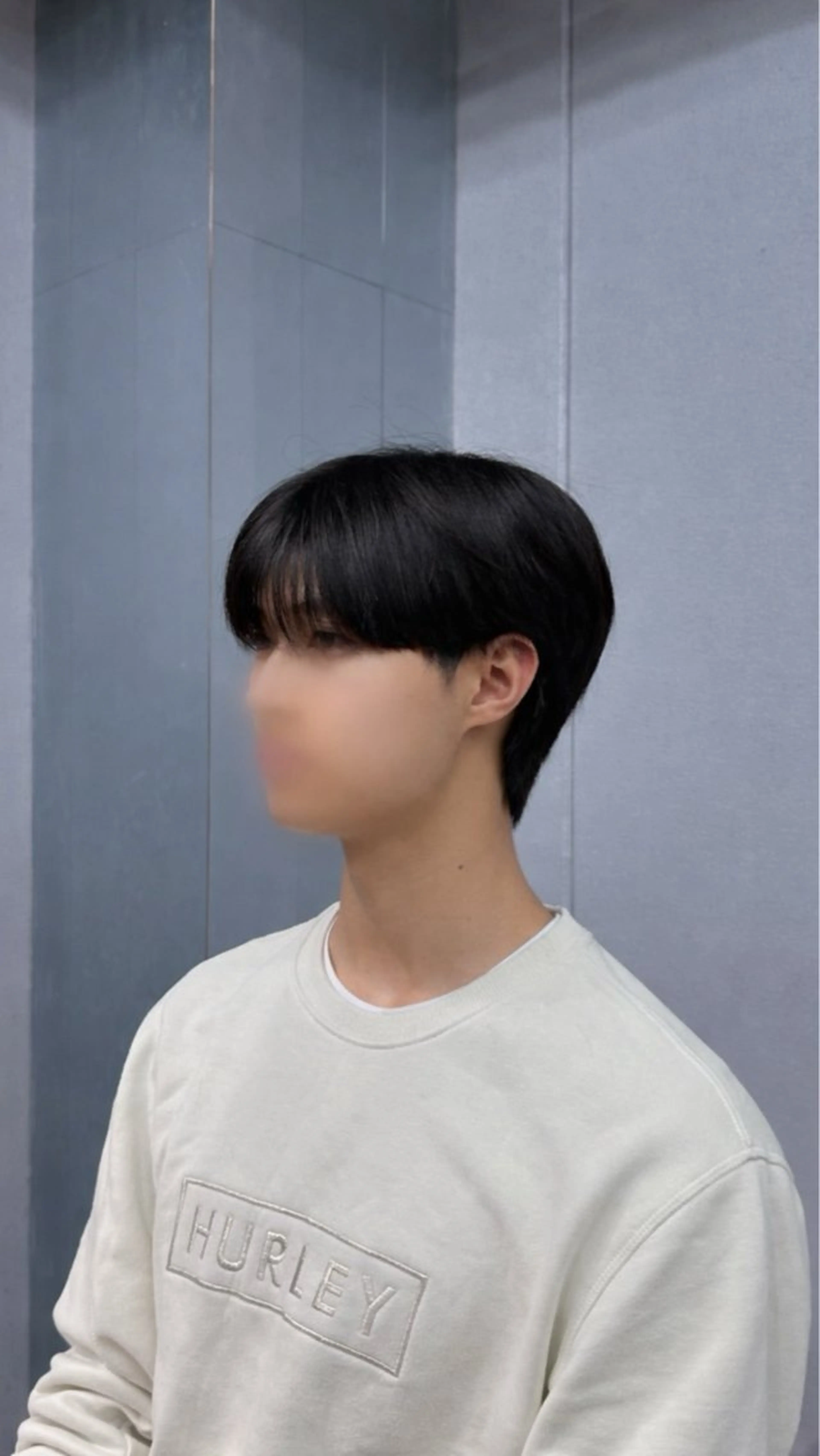 メンズ ダウンパーマ メンズ韓国風 メンズパーマ カット 梅田/パーマ/ 韓国メンズヘア/ハタのヘアスタイル