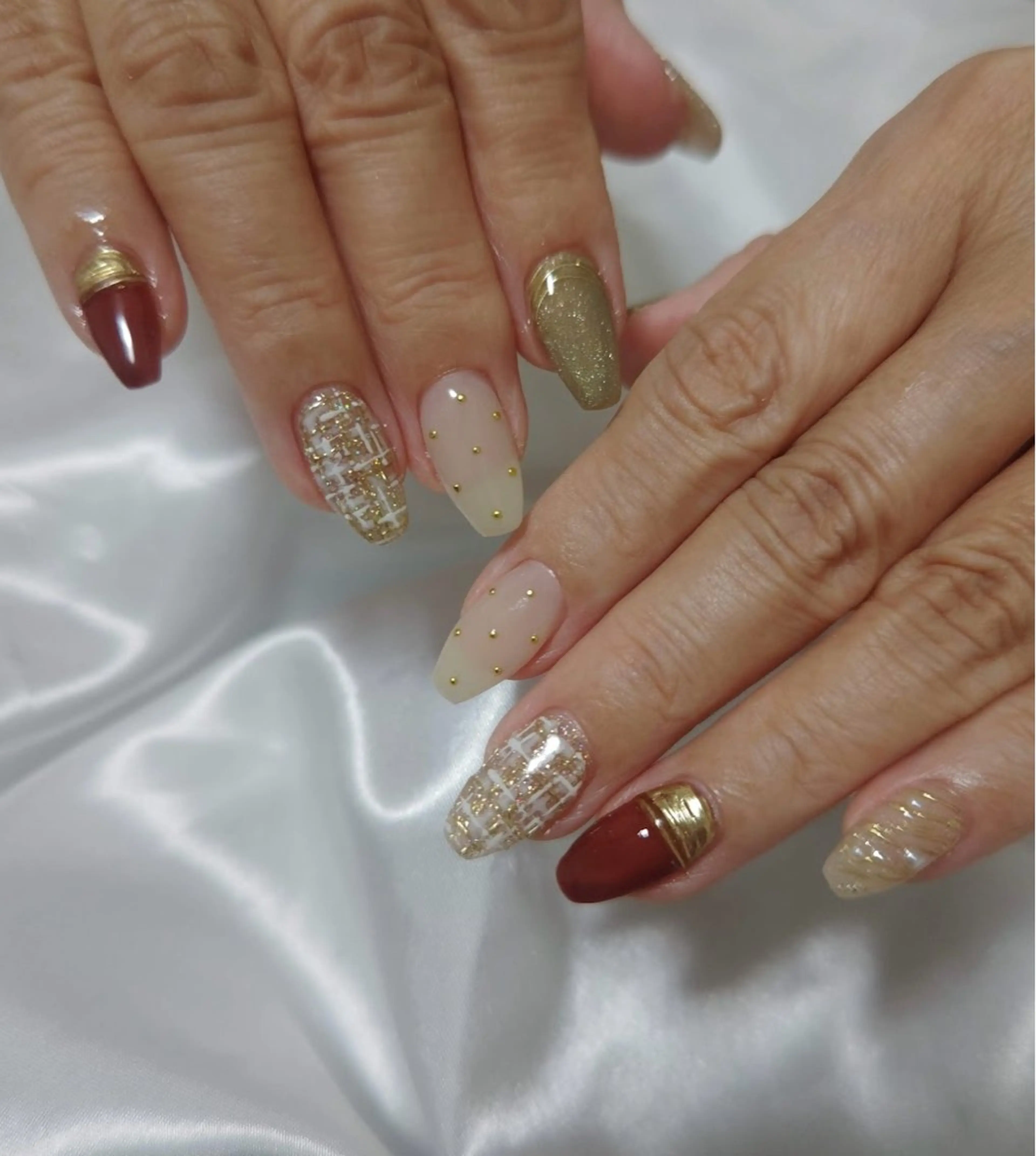 初回、当店オフ無料💖持ち込みデザイン120分の写真