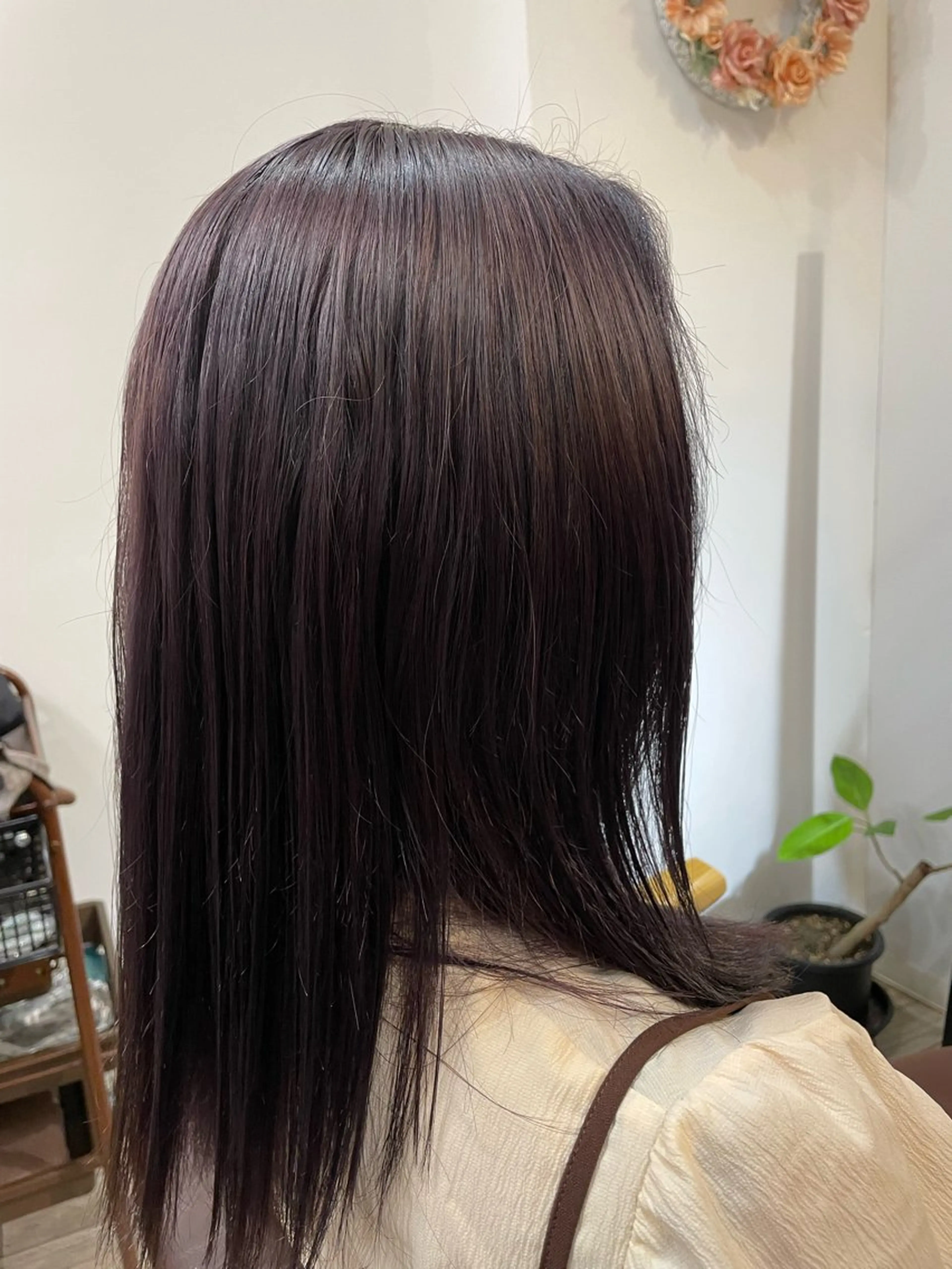 ミディアム カラー nalu新宿所属・🦋春山 さとみ🦋のヘアスタイル