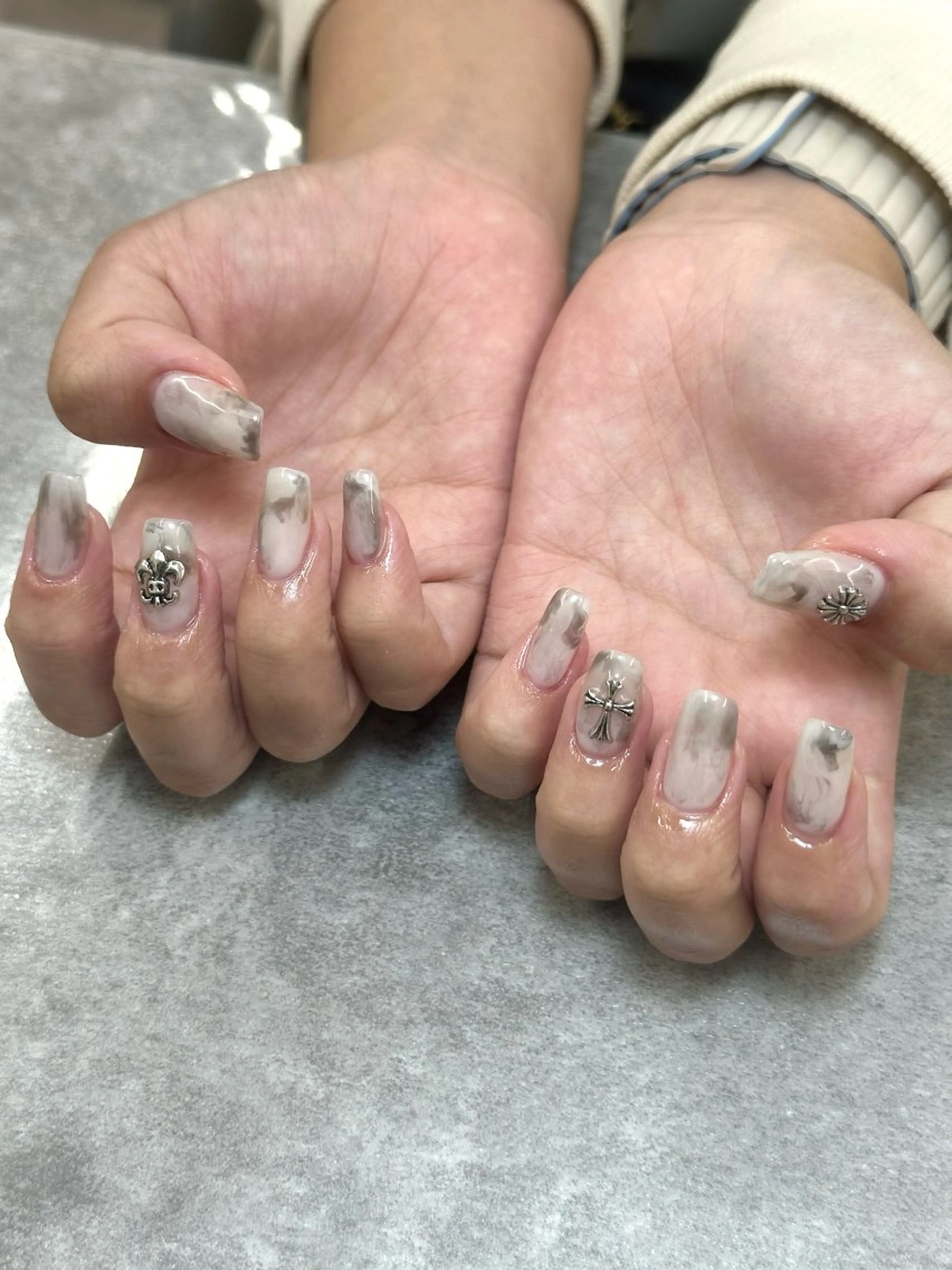 ネイル 𝐦𝐢𝐲𝐮/韓 国𝐲𝟐𝐤ネイルのネイルデザイン