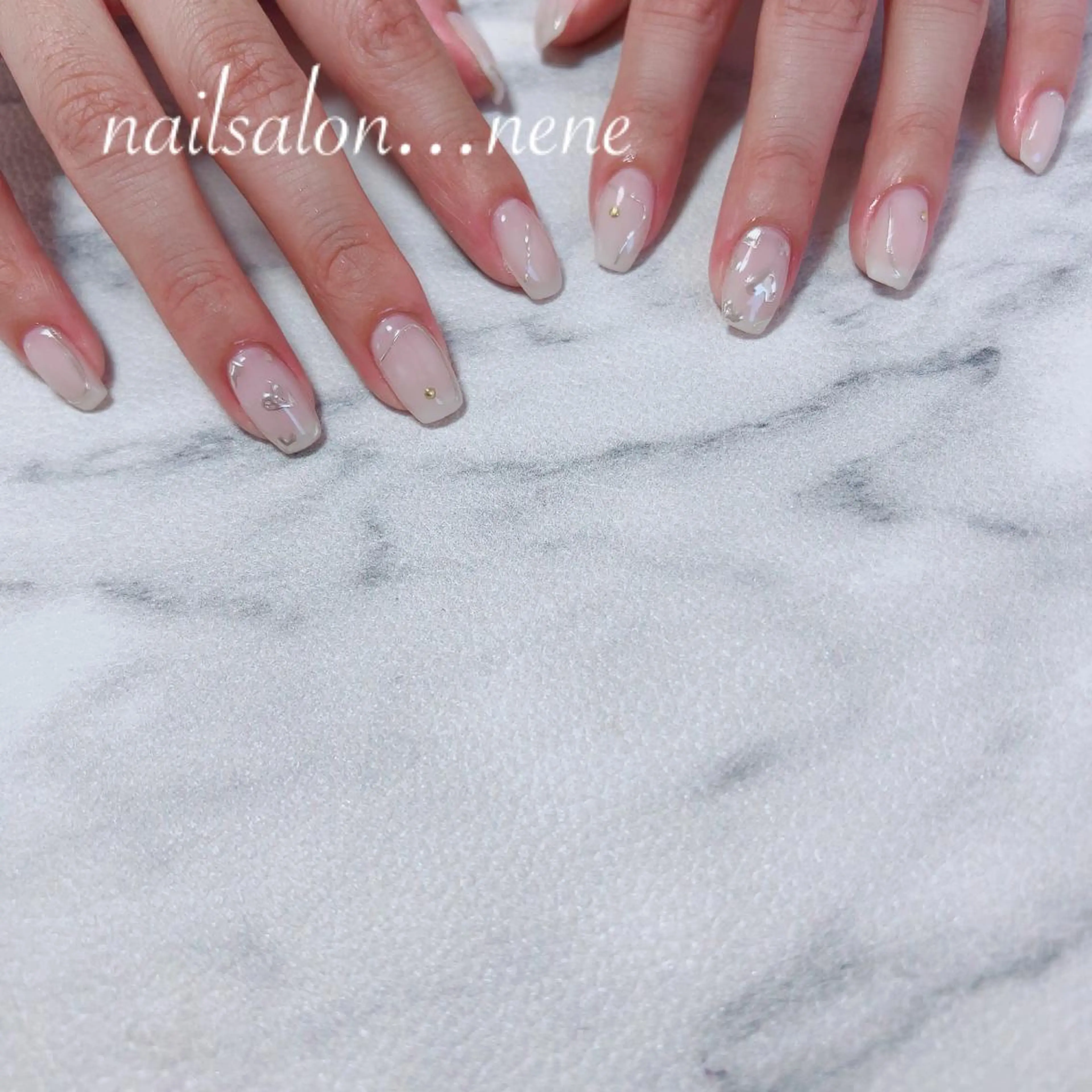 ネイル ニュアンスネイル nailsalon ...neneのネイルデザイン