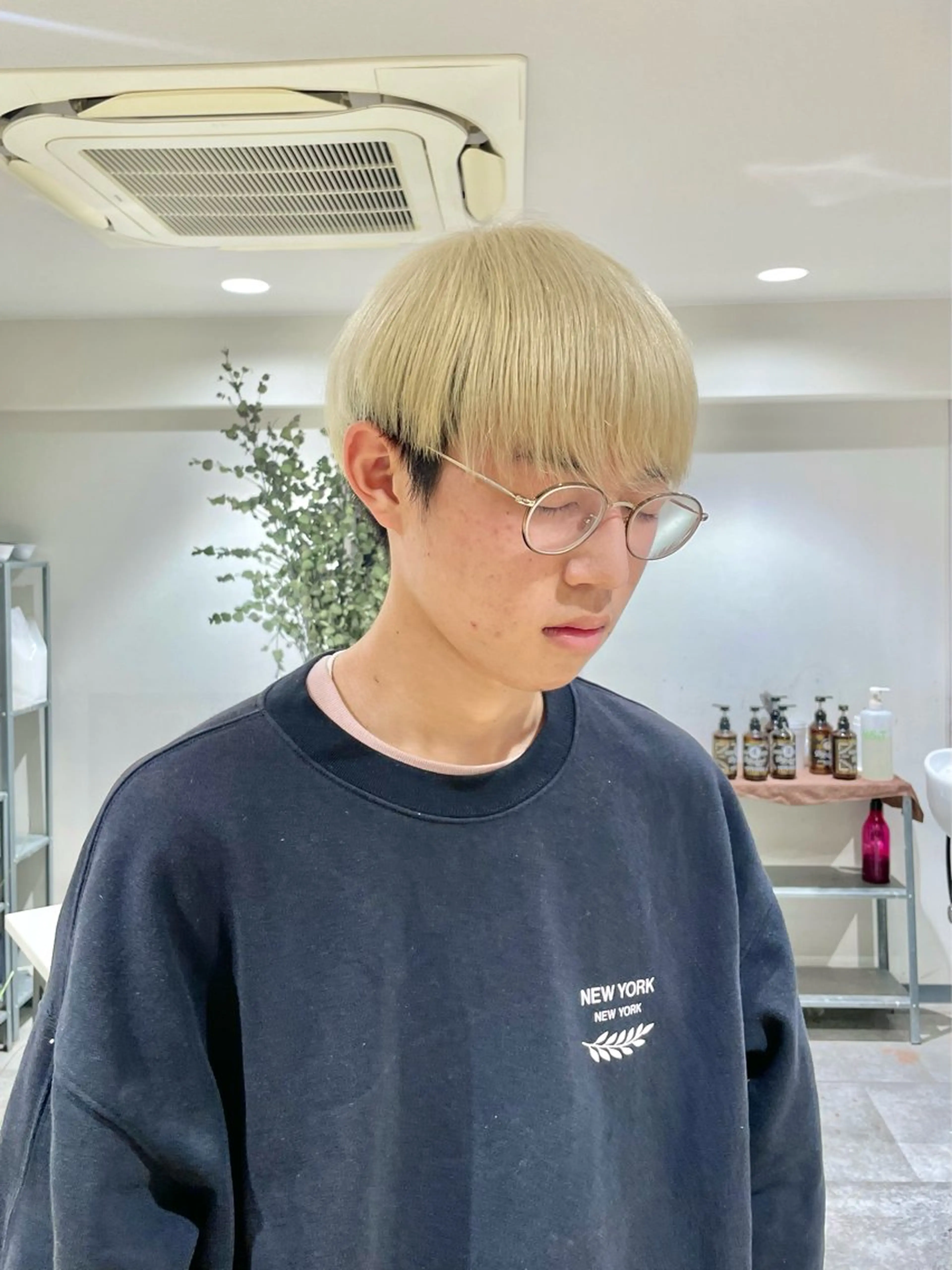 カラー メンズ eir心斎橋店所属・エビスザキレン／メン ズ／心斎橋🌳のヘアスタイル