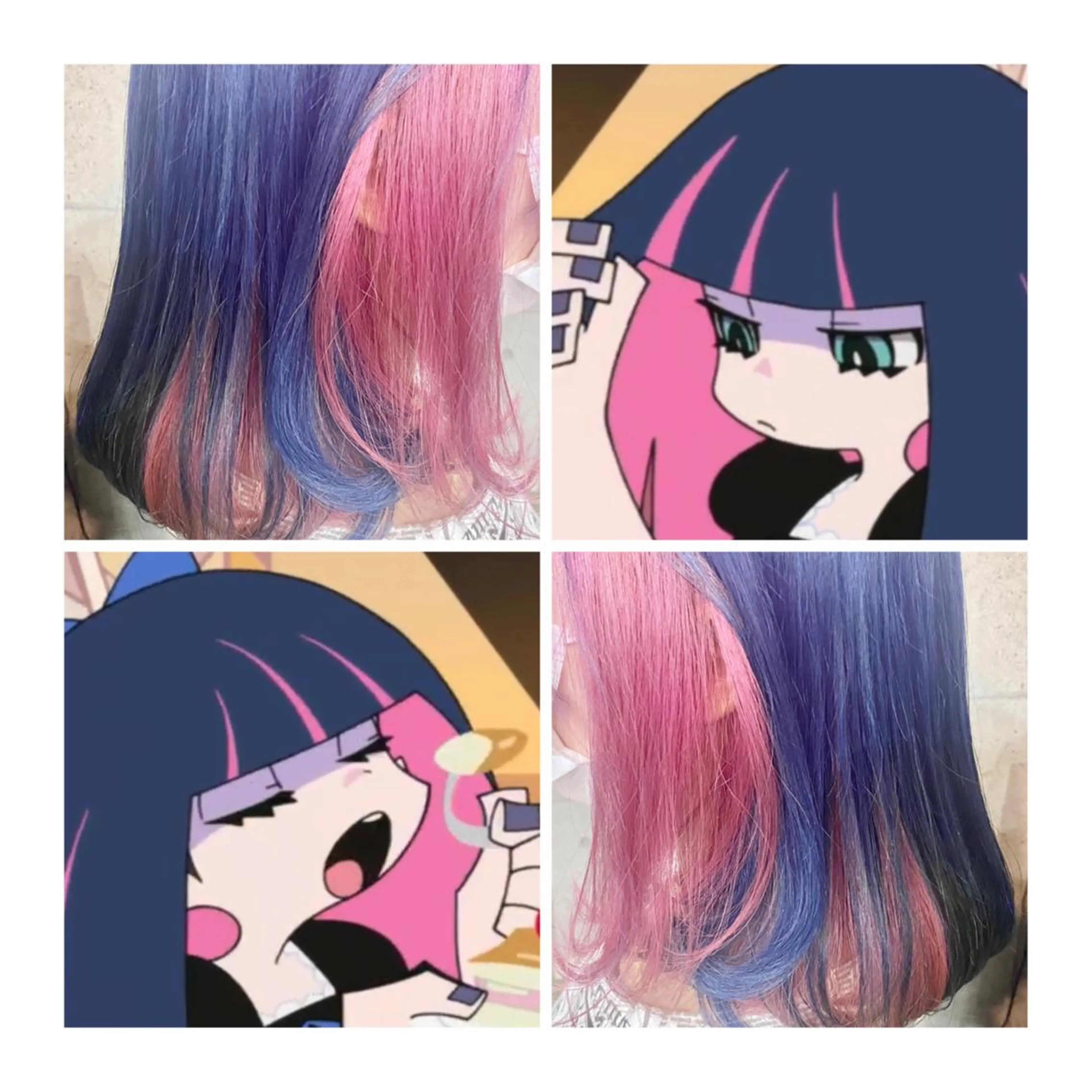 ミディアム カラー GARU-ガル-所属・TSUNO🦖 派手髪/オタク美容師のヘアスタイル