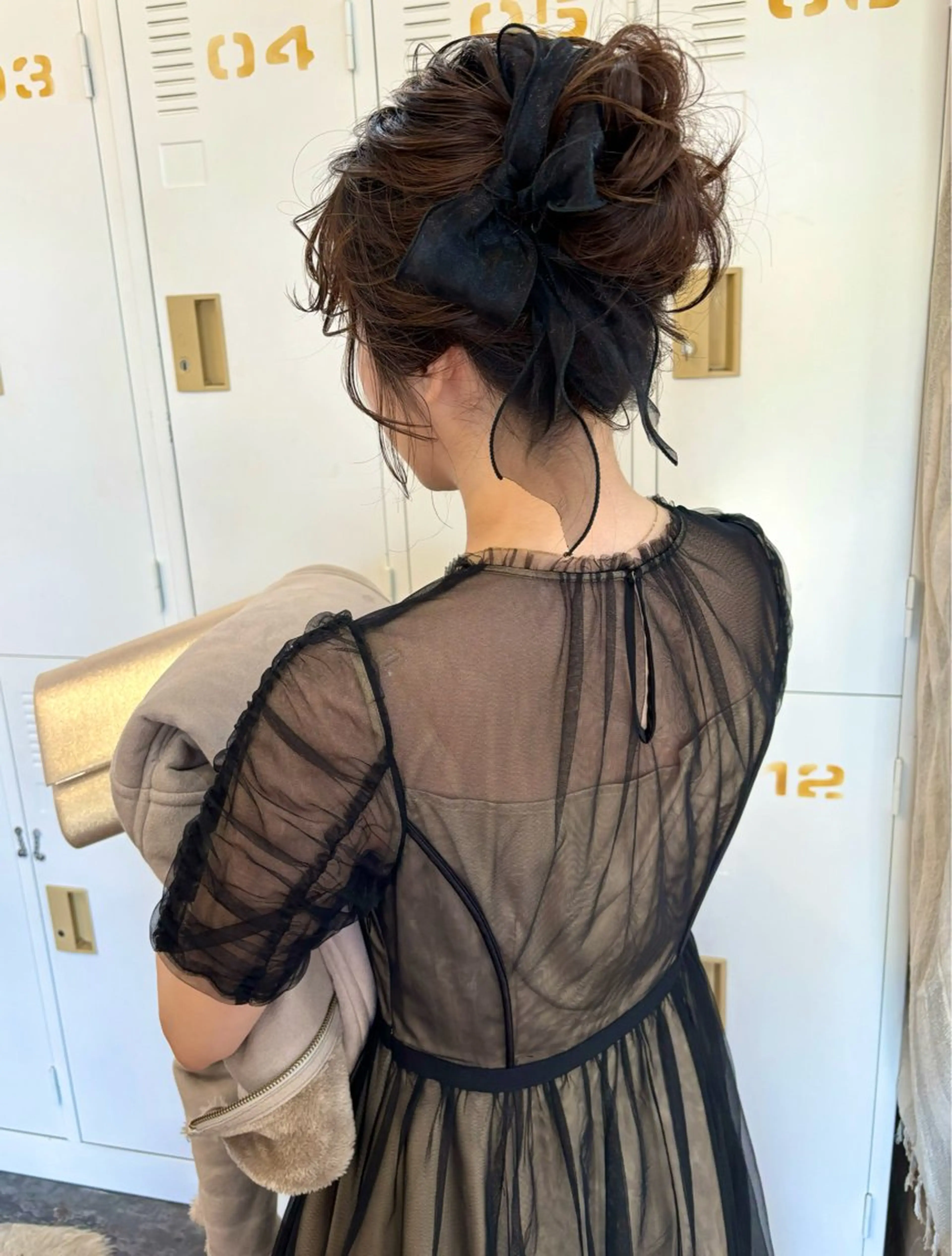 ミディアム ヘアアレンジ LOMARLIE JURIAのヘアスタイル