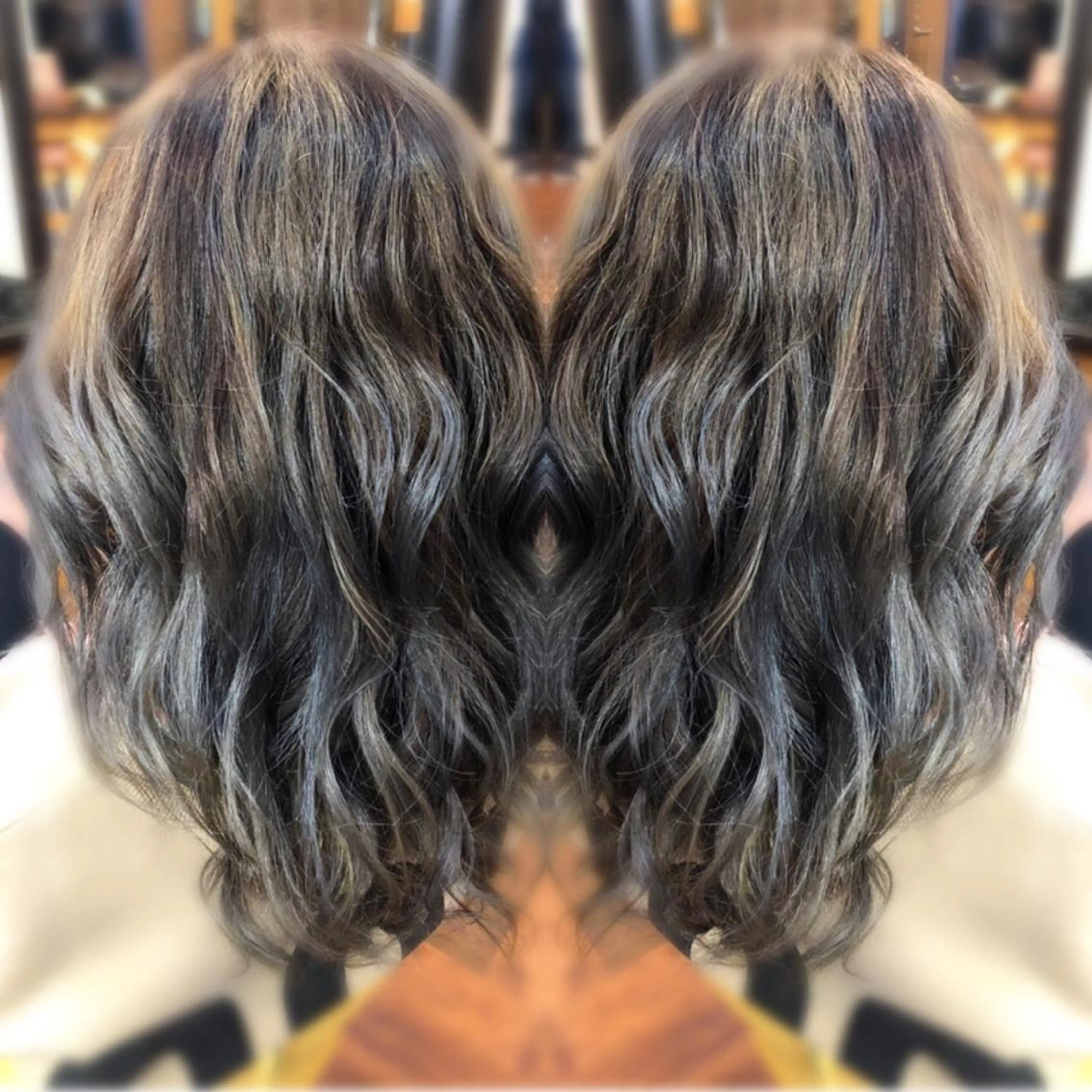 ミディアム カラー marbles横浜店所属・marbles shunのヘアスタイル