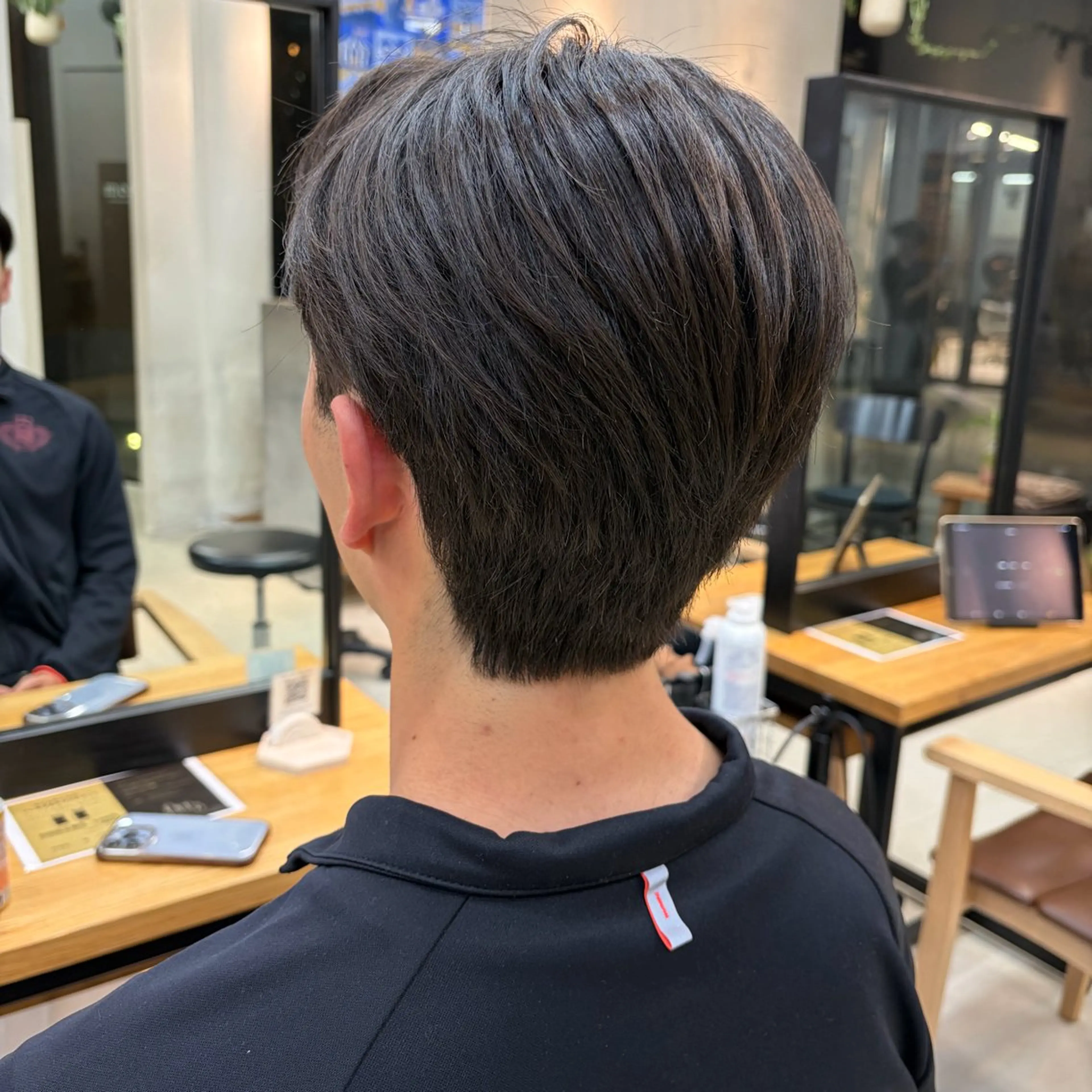 メンズ センターパート カットモデル募集中 🤍harunaのヘアスタイル