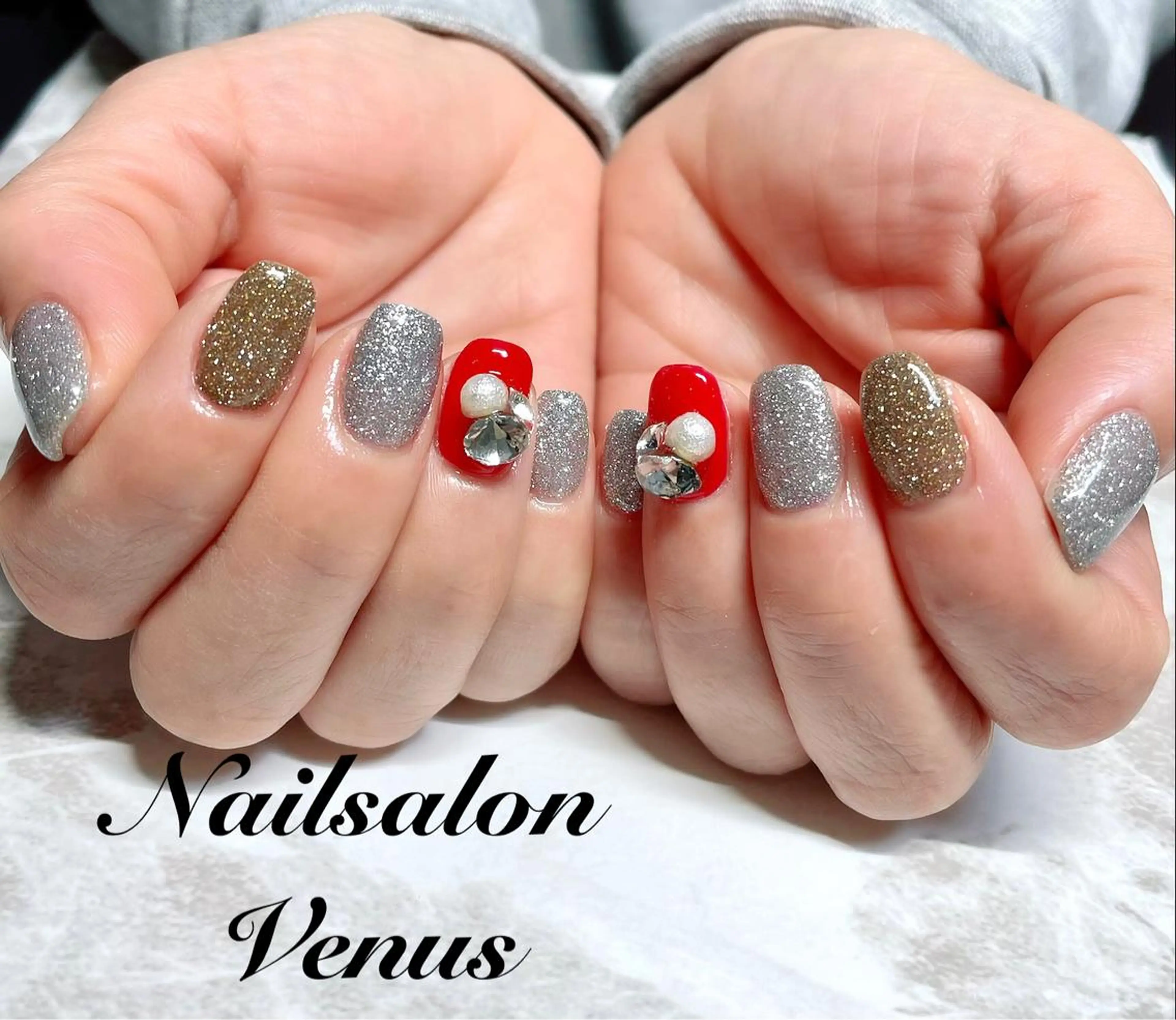 ネイル フラッシュネイル ハンドネイル Nail salon Venusのネイルデザイン
