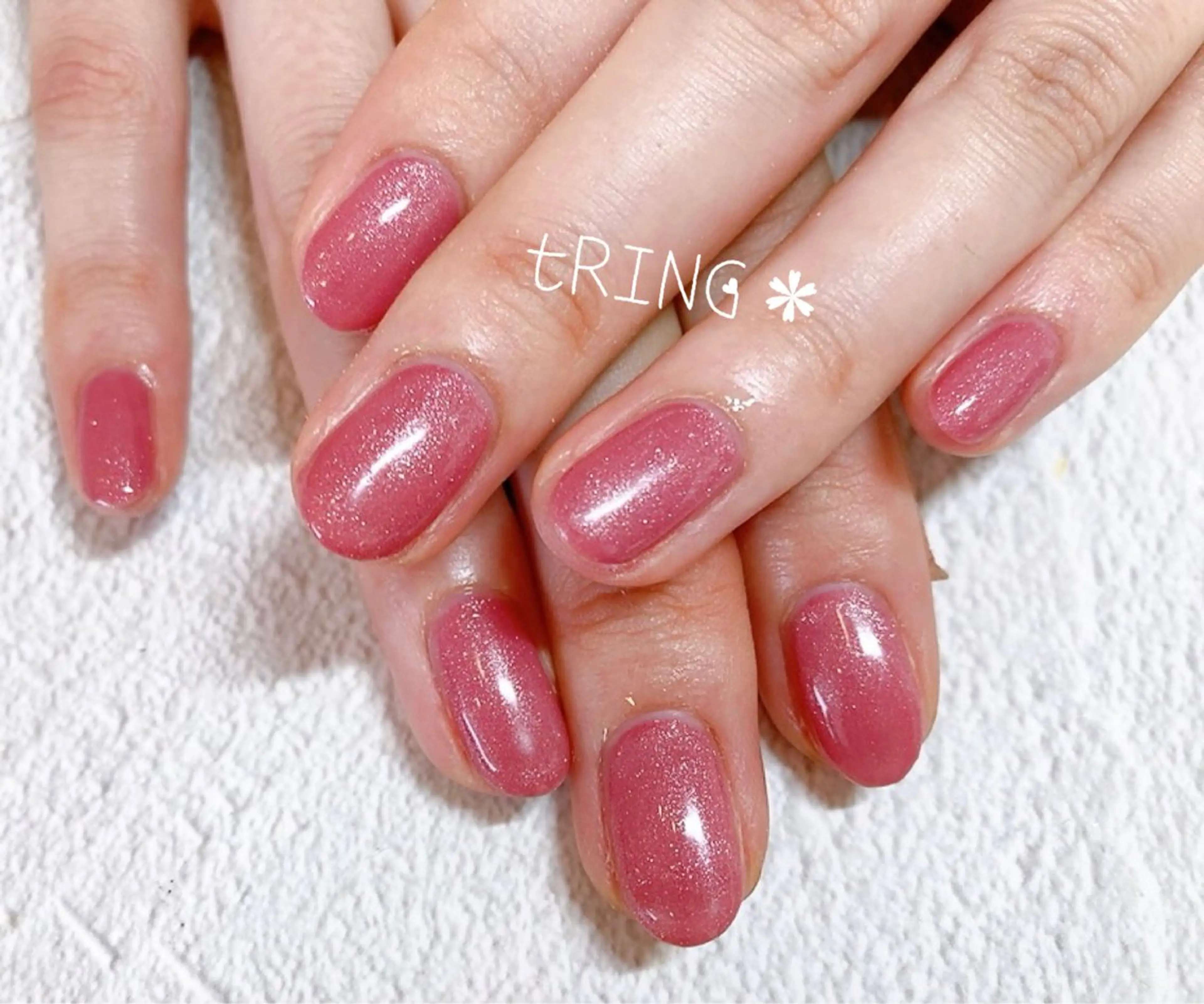 ネイル ハンドネイル tRING＊ しいの木台のネイルデザイン