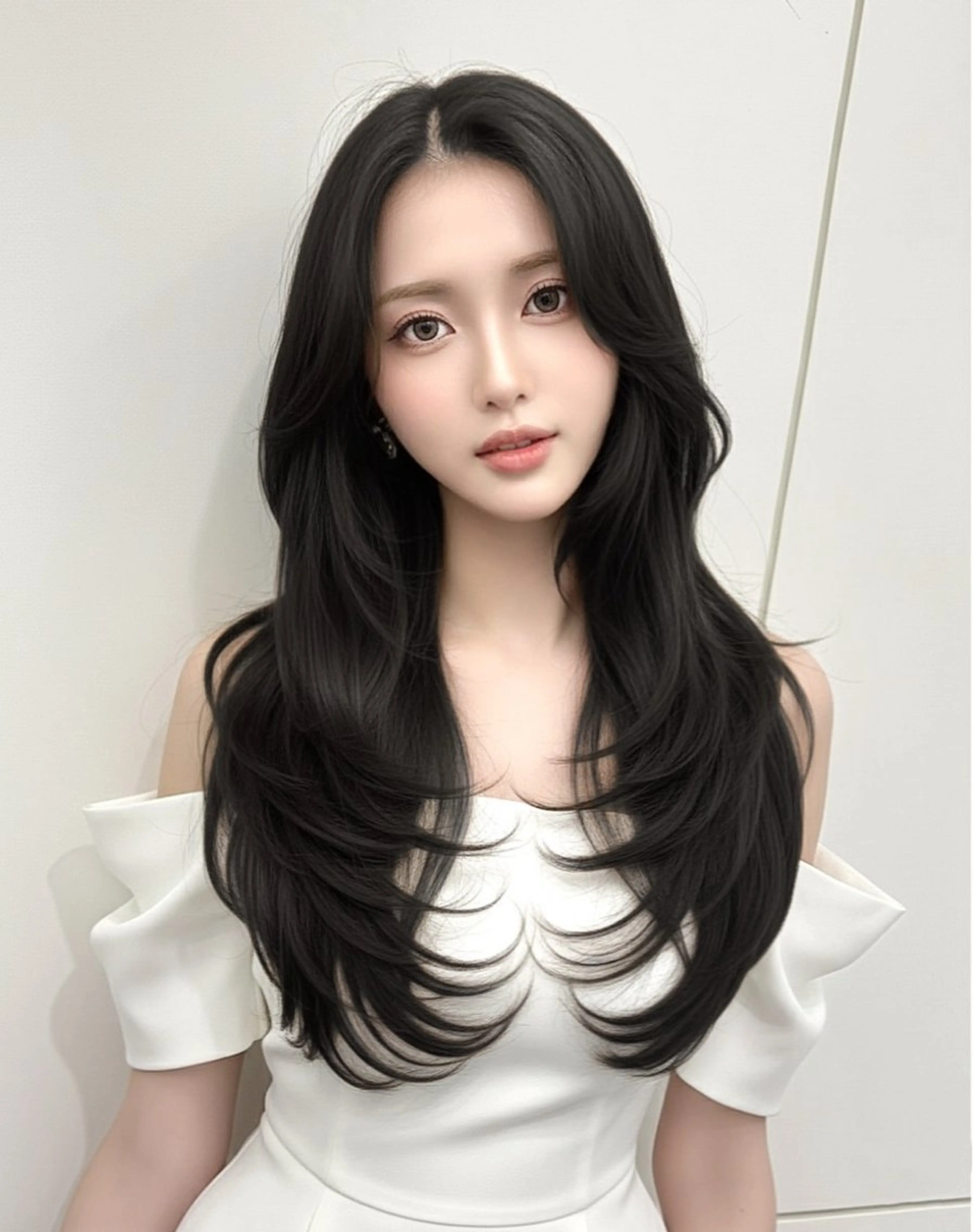 ロング カラー カット ヘアカラー トリートメント 韓国ヘア/髪質改善 TAKAHIROのヘアスタイル