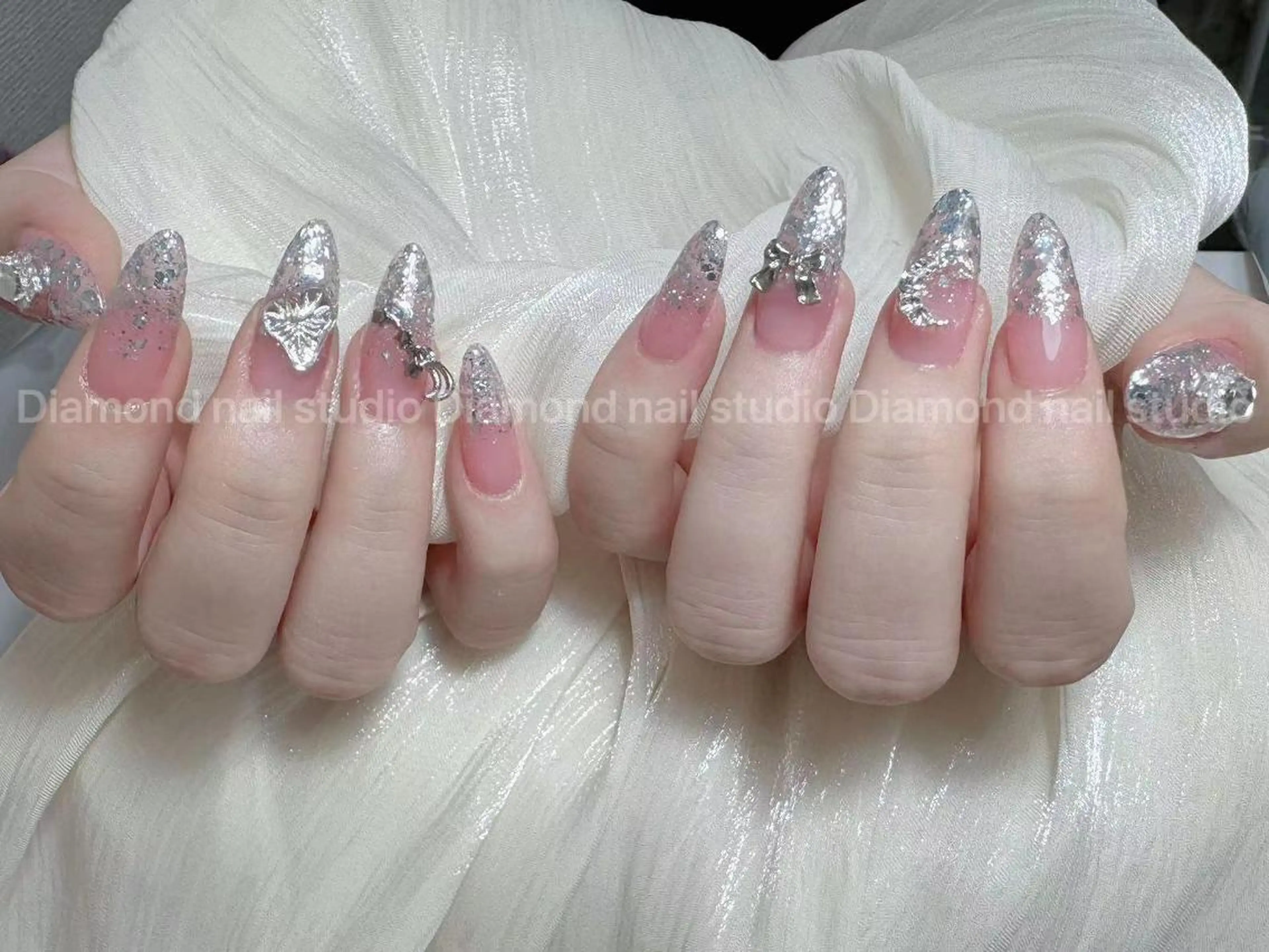 ネイル ハンドネイル ハンドケア Diamond 🚢のネイルデザイン