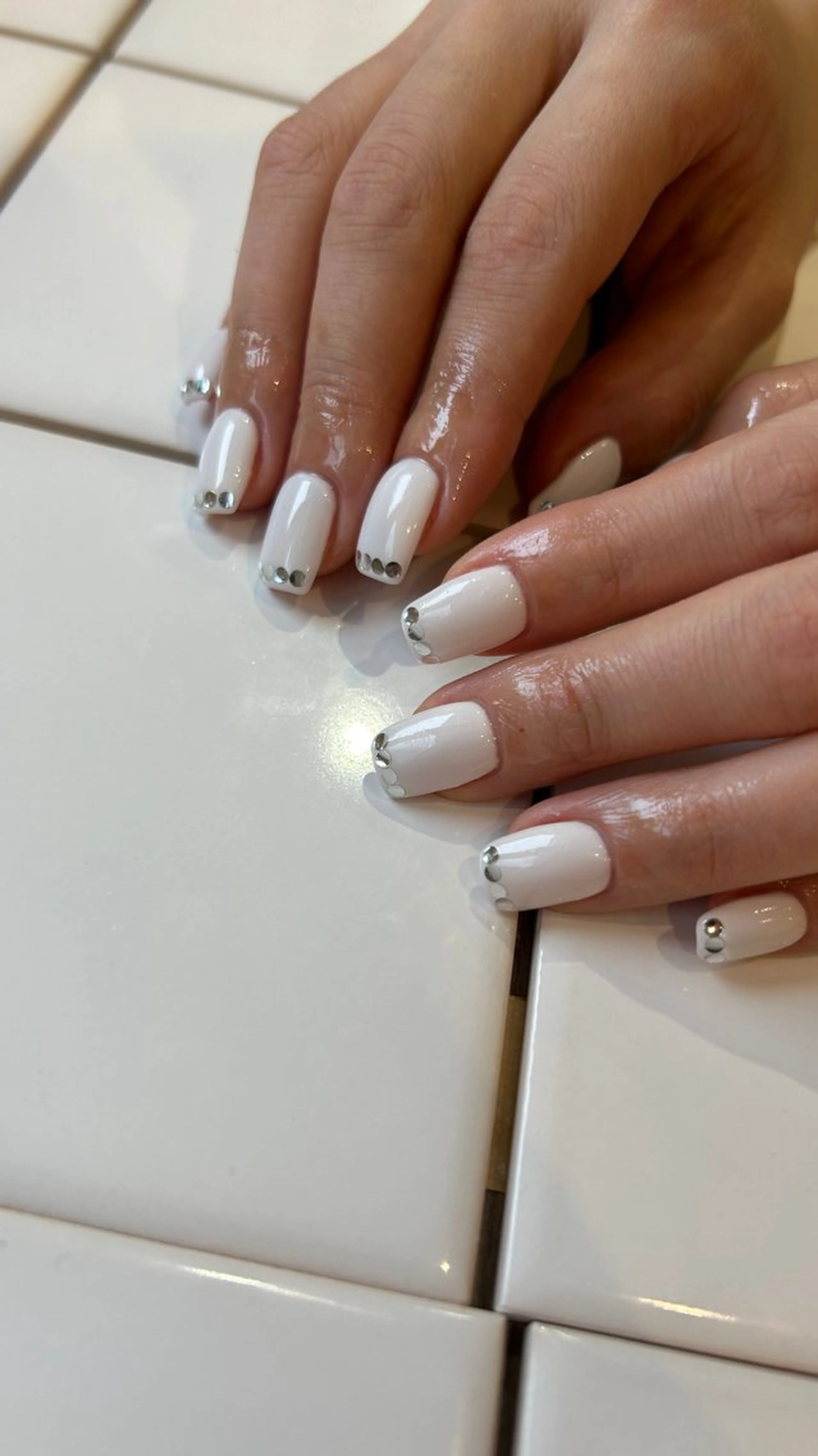 ネイル フレンチネイル ハンドネイル sayaka 🩰のネイルデザイン